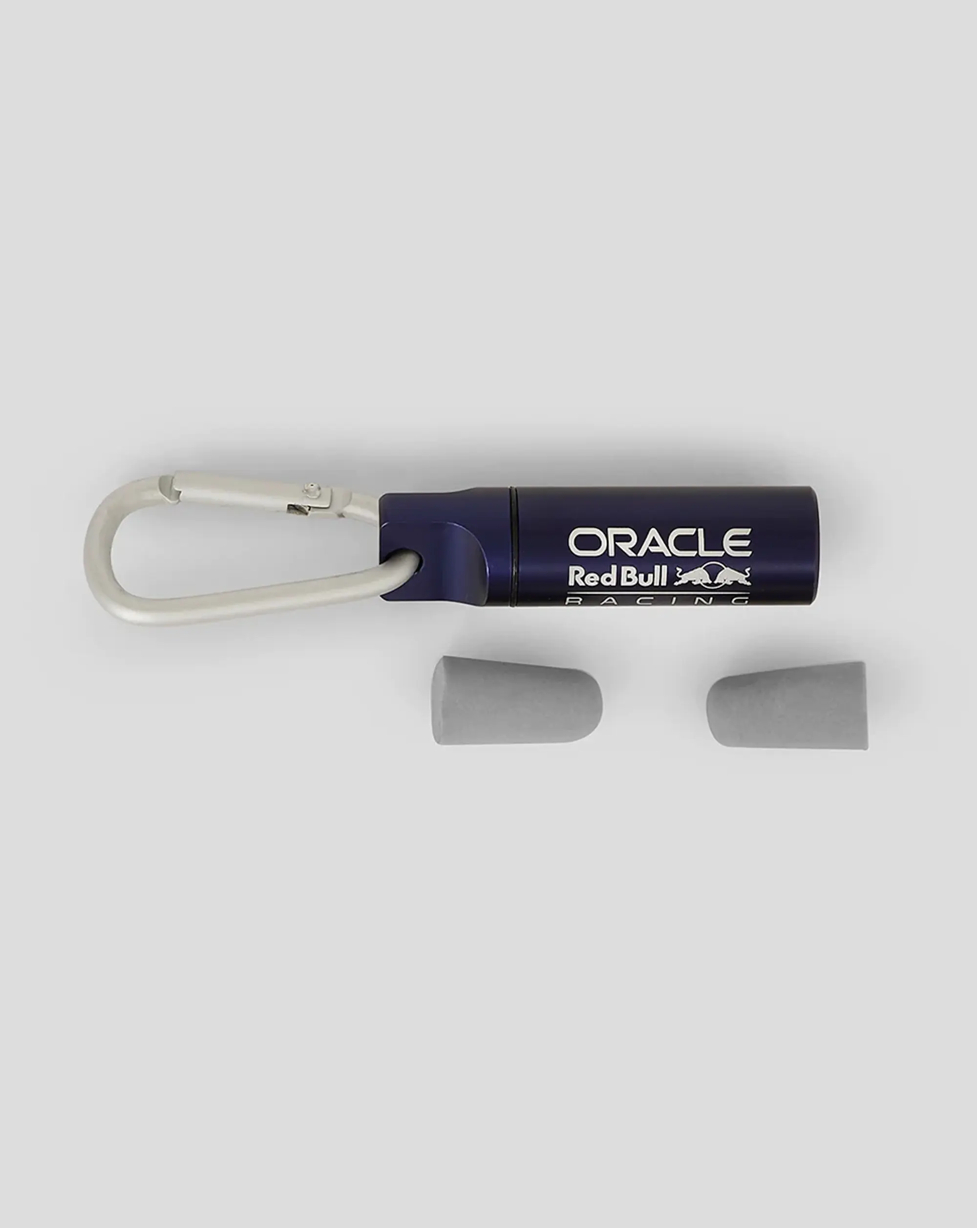Castore Oracle Red Bull Racing Unisex Ear Plug Canister Keyring & Earplugs - Night Sky
