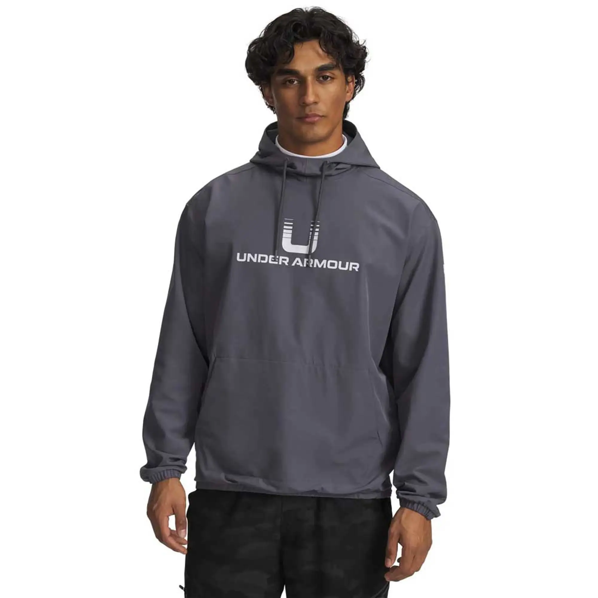 Under Armour  Unstoppable Woven Men's Hoodie Castlerock / White L
