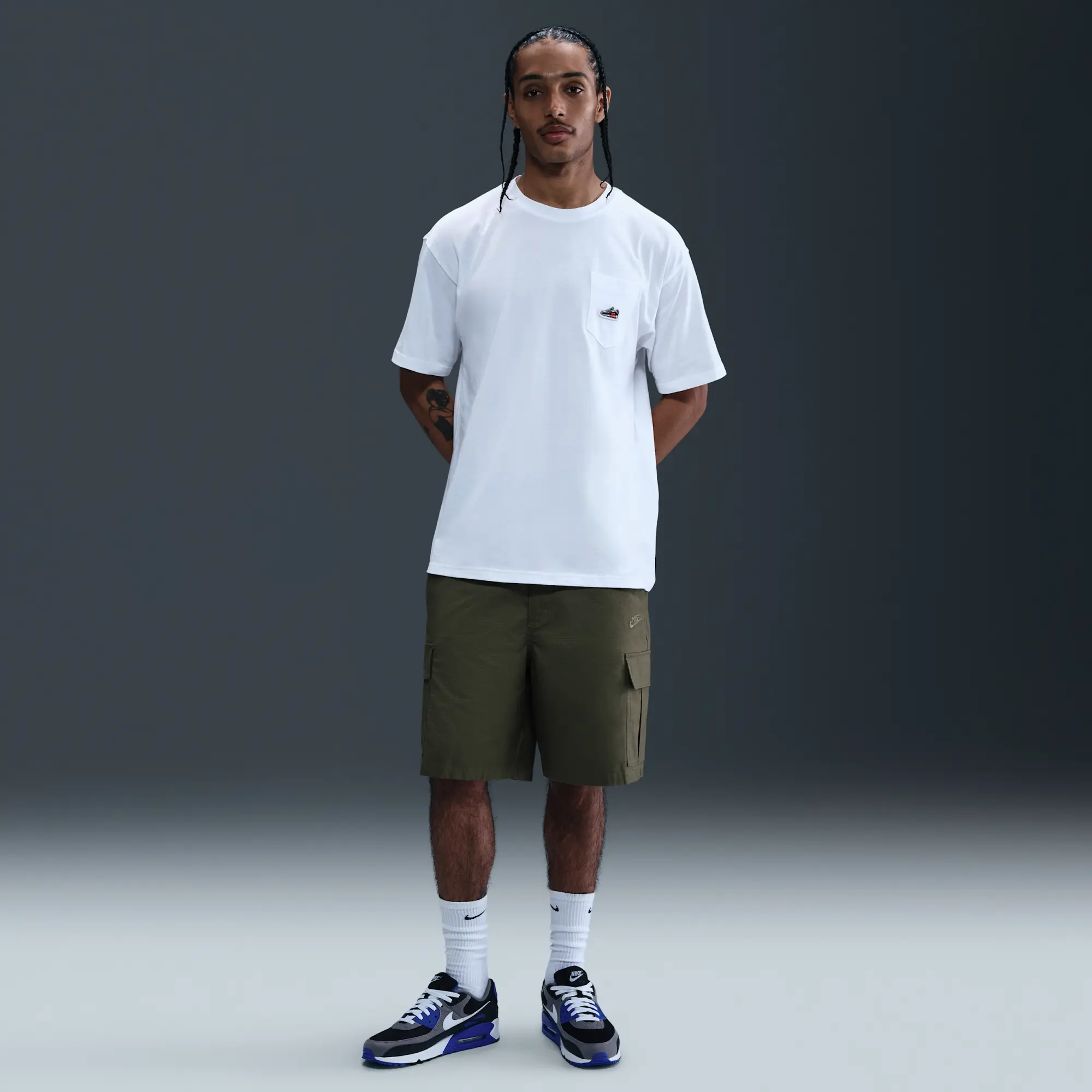 Nike Sportswear Air Max 90 Men's T-Shirt - White - Cotton