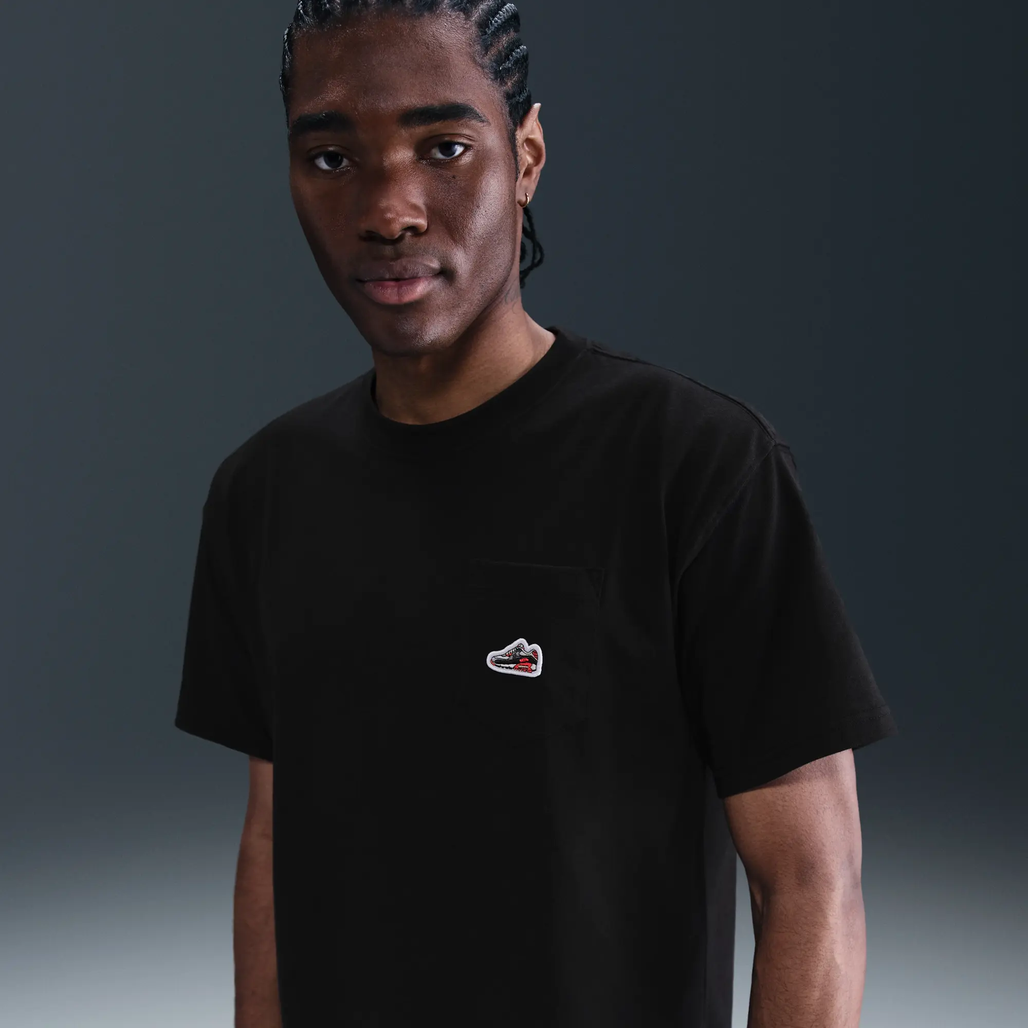 Nike Sportswear Air Max 90 Men's T-Shirt - Black - Cotton