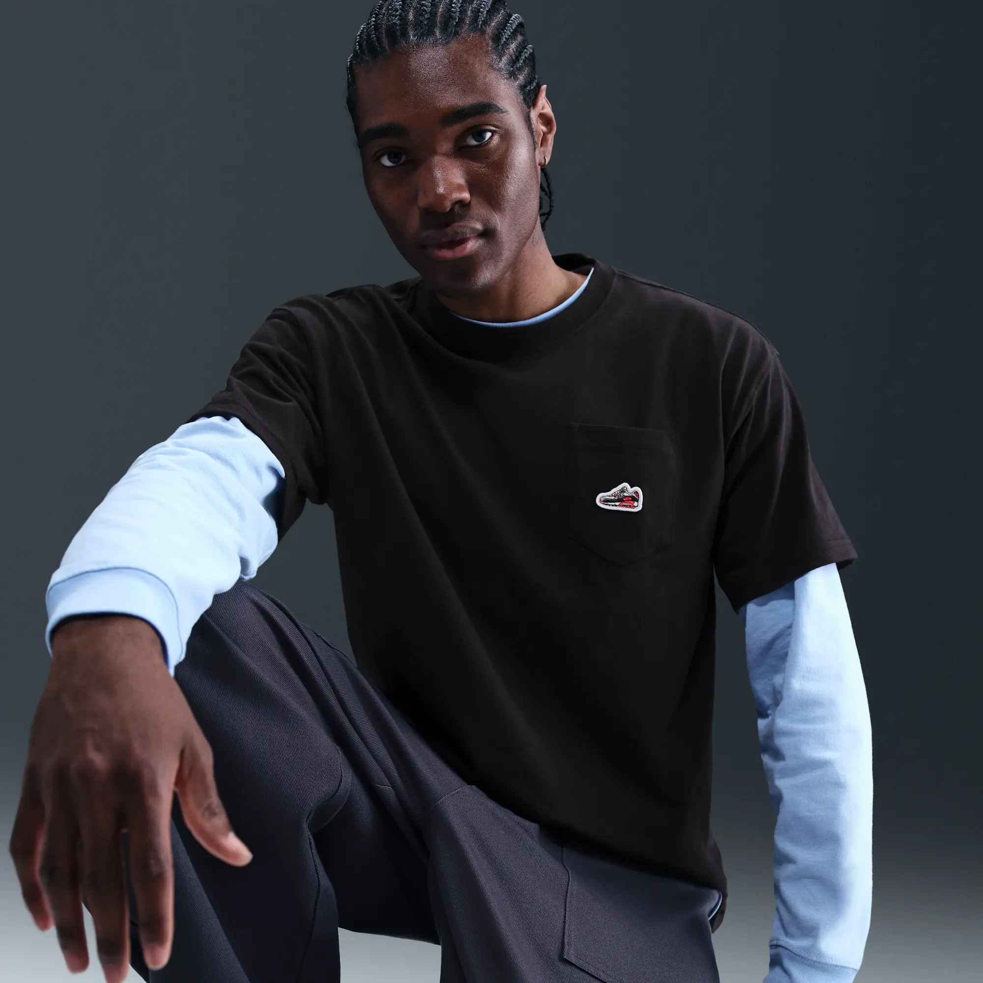 Nike Sportswear Air Max 90 Men's T-Shirt - Black - Cotton