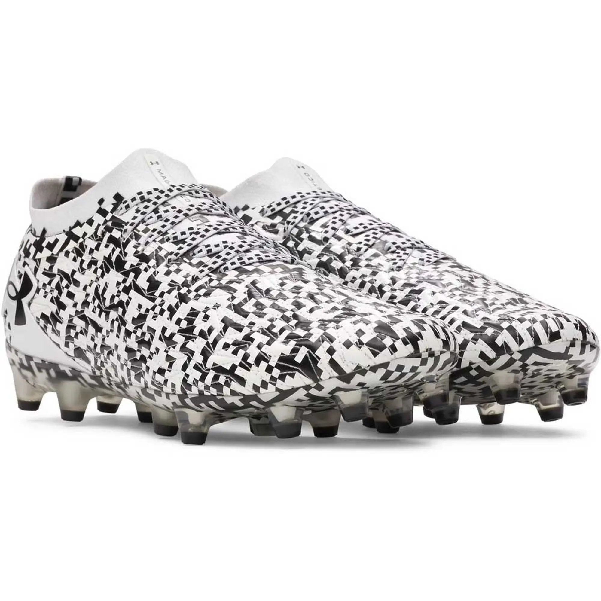 Under Armour  Magnetico Pro 5 FG Unisex Soccer Cleats Black / White / Black 9.5