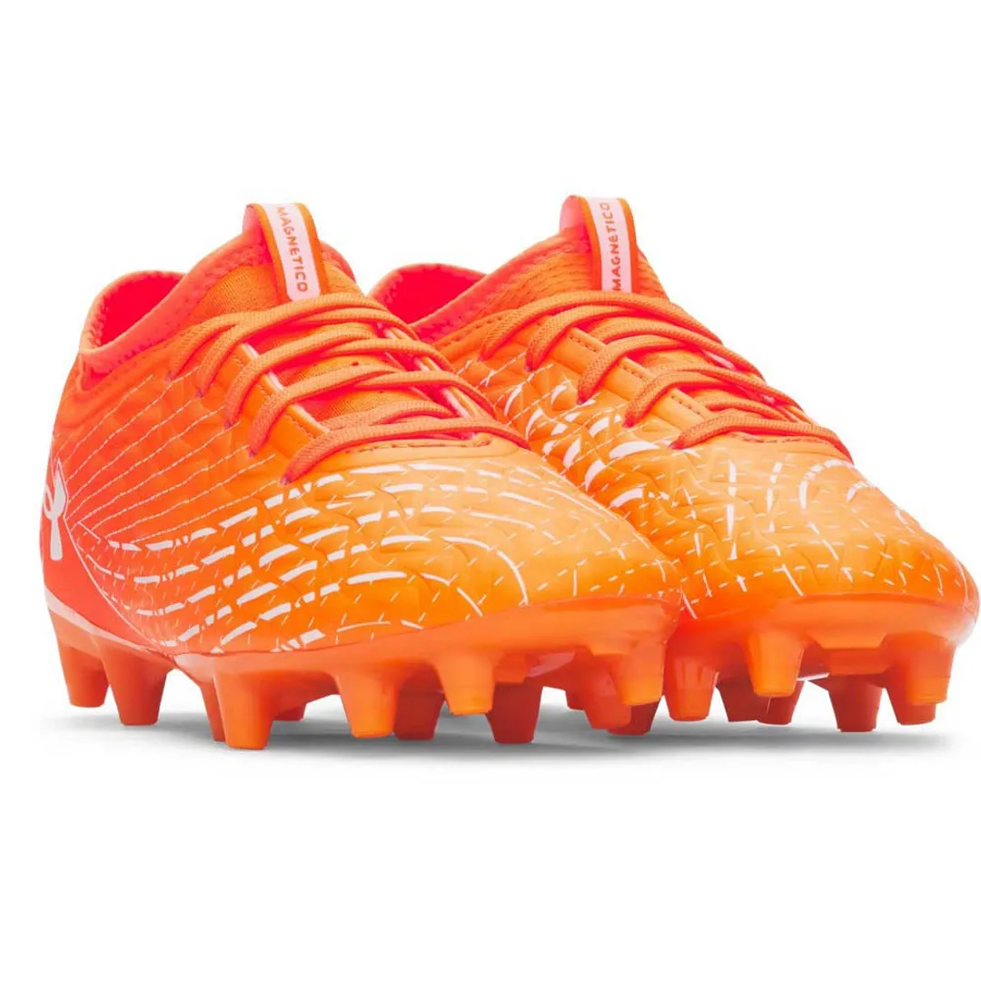 Under Armour Magnetico Select 5 FG Jr. Boys' Soccer Cleats Blaze