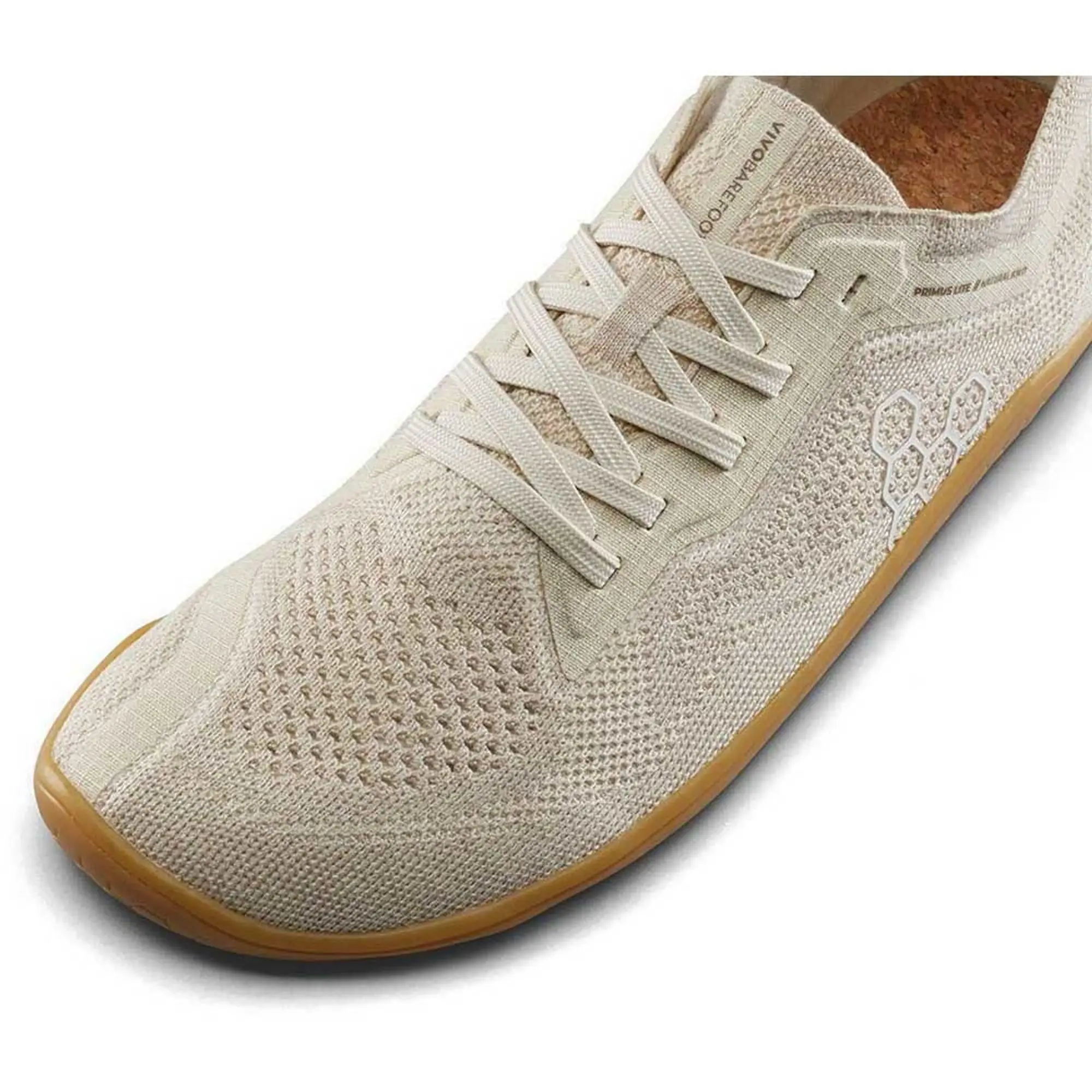 Vivobarefoot Primus Lite Knit Natural Barefoot Trainers