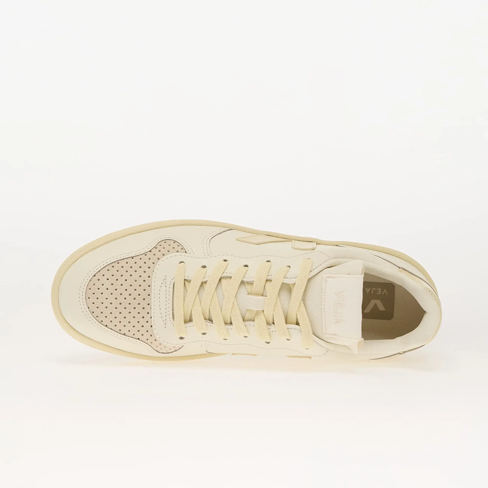 Sneakers Veja V-10 Leather Pure_Calcaire Eur 41
