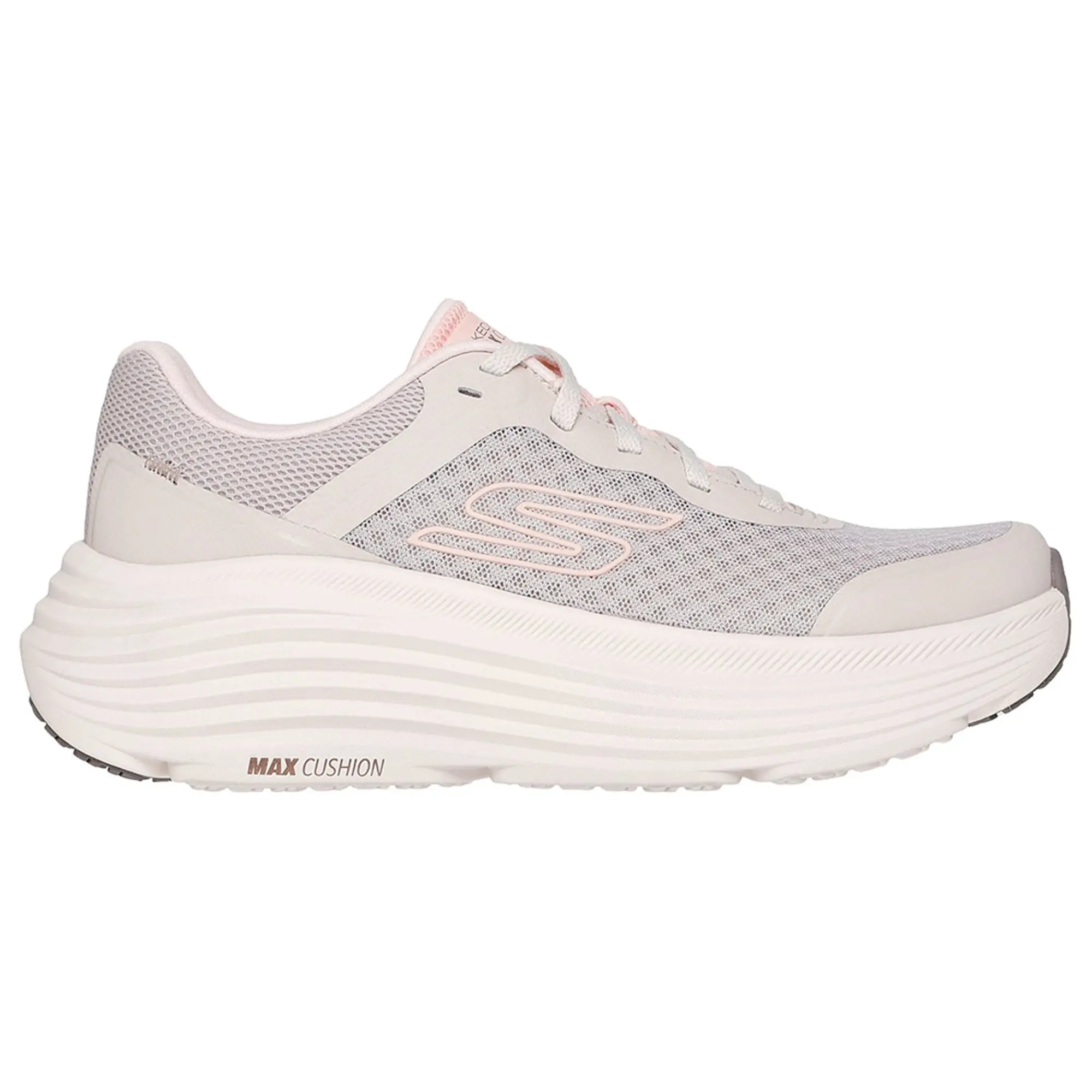 Skechers Women's Max Cushioning Endeavour Sneaker in Natural