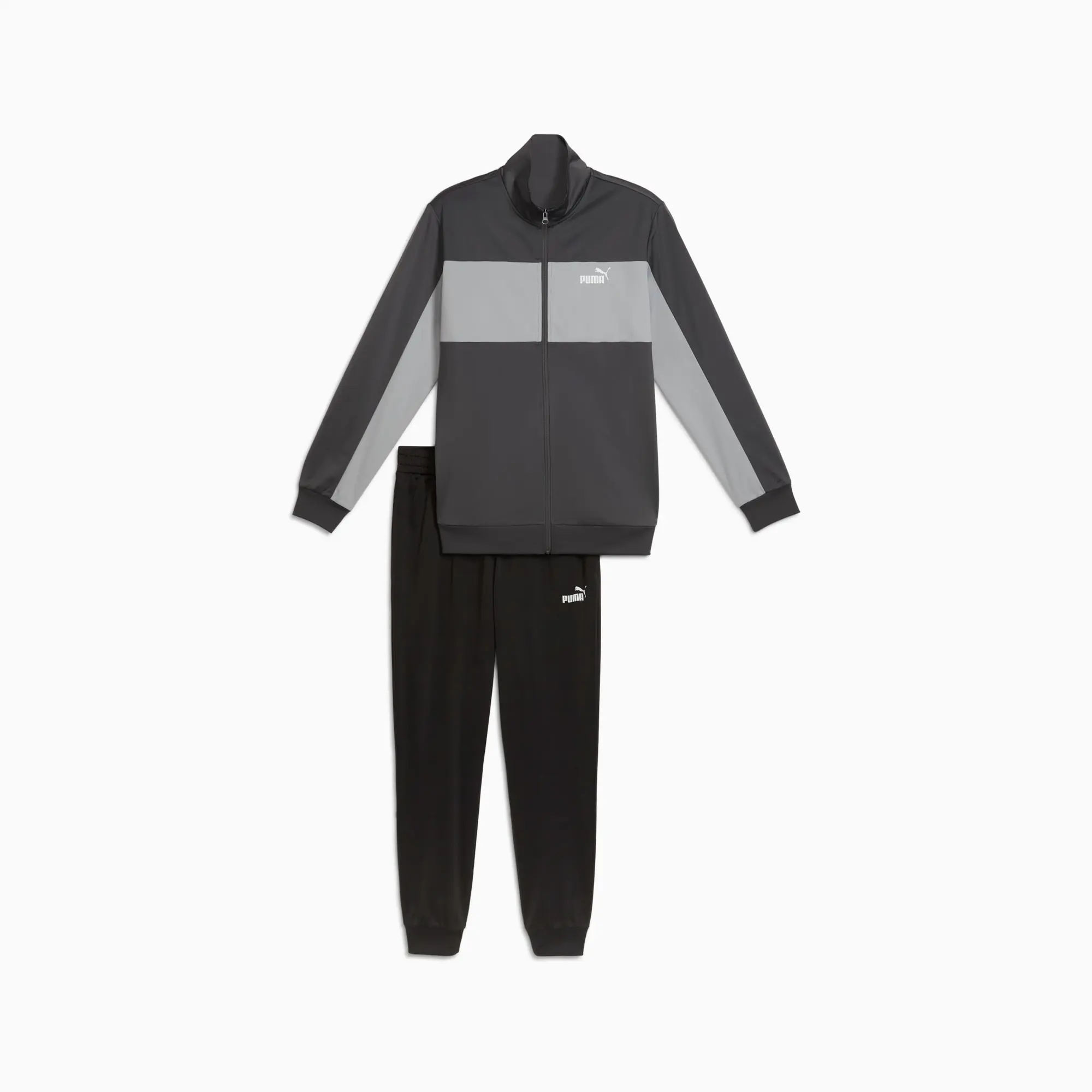 PUMA Poly Colourblock Suit Men, Dusky Grey, size Large