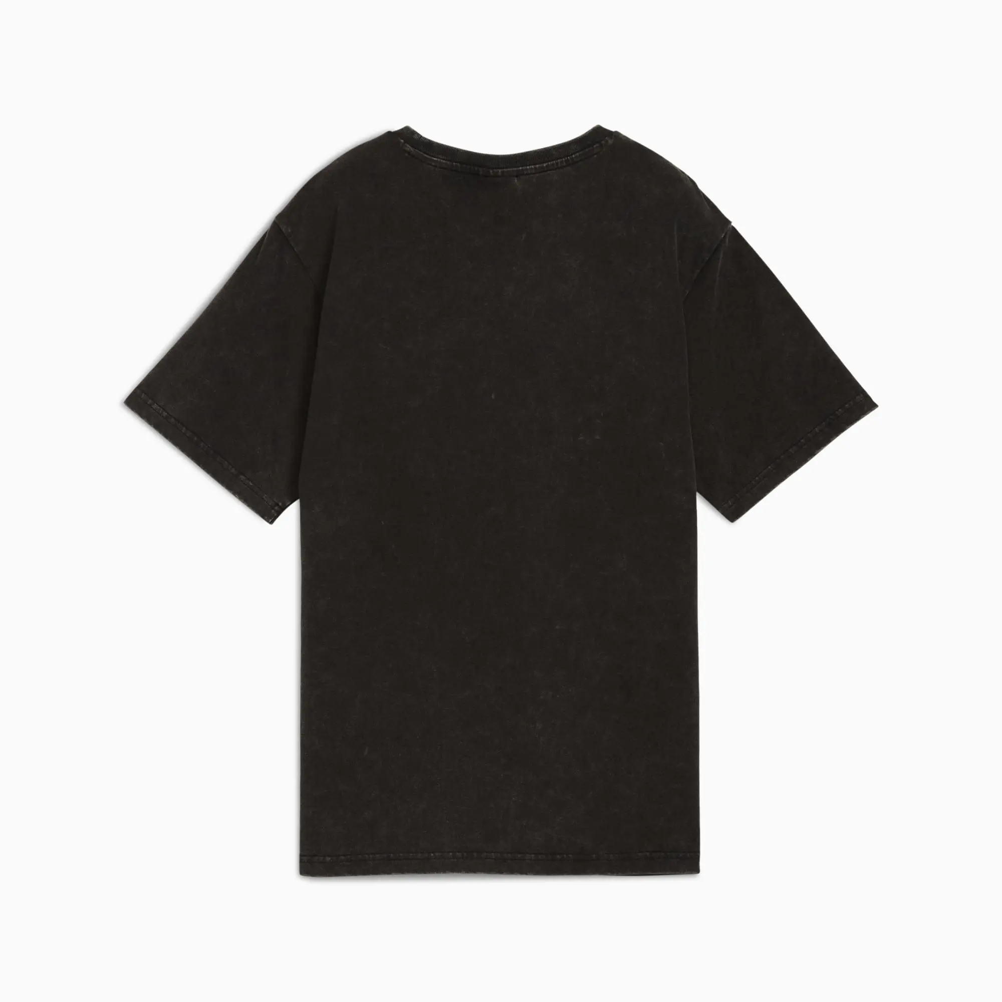 PUMA Essentials Elevated Relaxed Wash T-Shirt Women, Black, size 3XL