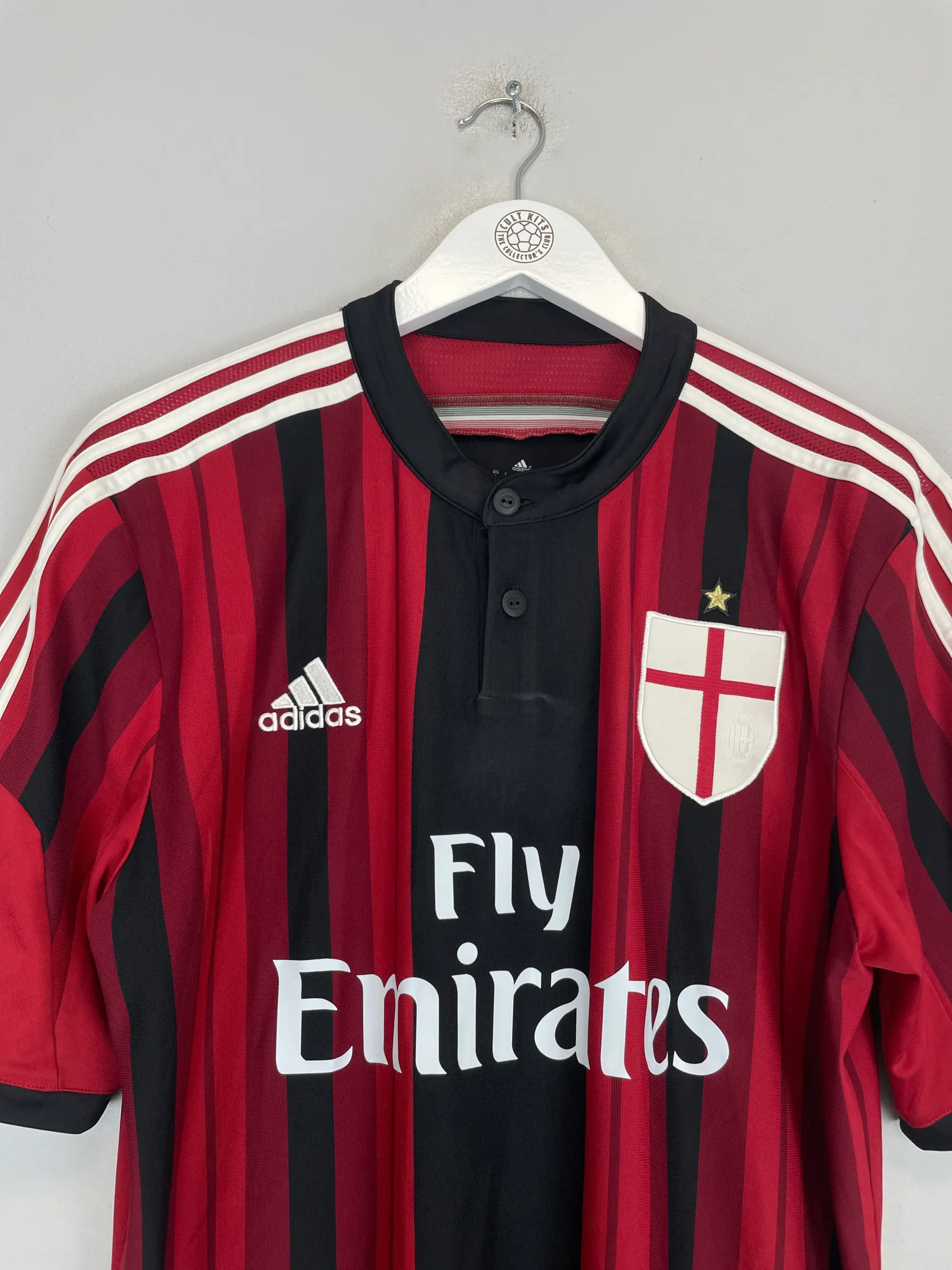 2014/15 AC MILAN HONDA #10 HOME SHIRT (L) ADIDAS | Cult Kits