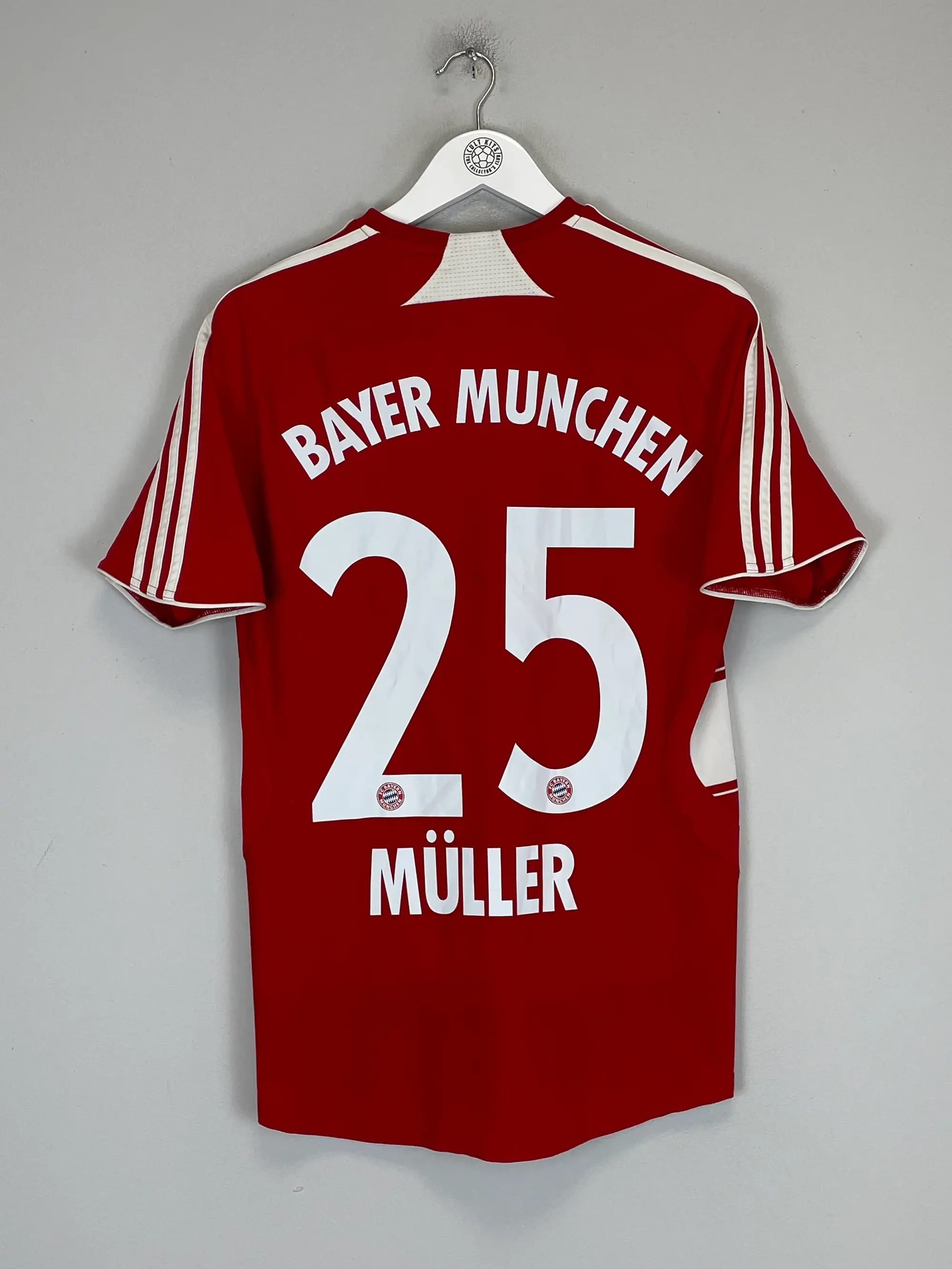 2007/09 BAYERN MUNICH MULLER #25 HOME SHIRT (S) ADIDAS | Cult Kits