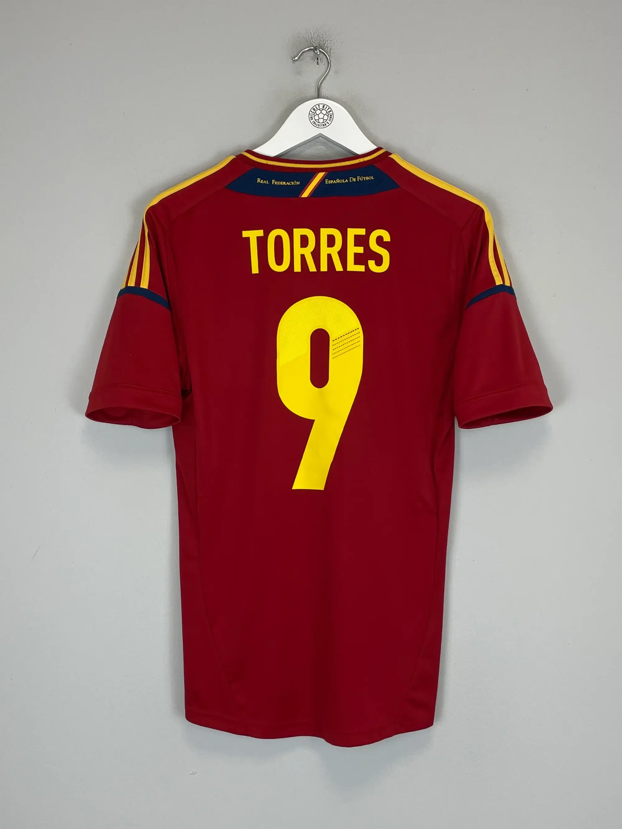 2011/12 SPAIN TORRES #9 HOME SHIRT (S) ADIDAS | Cult Kits