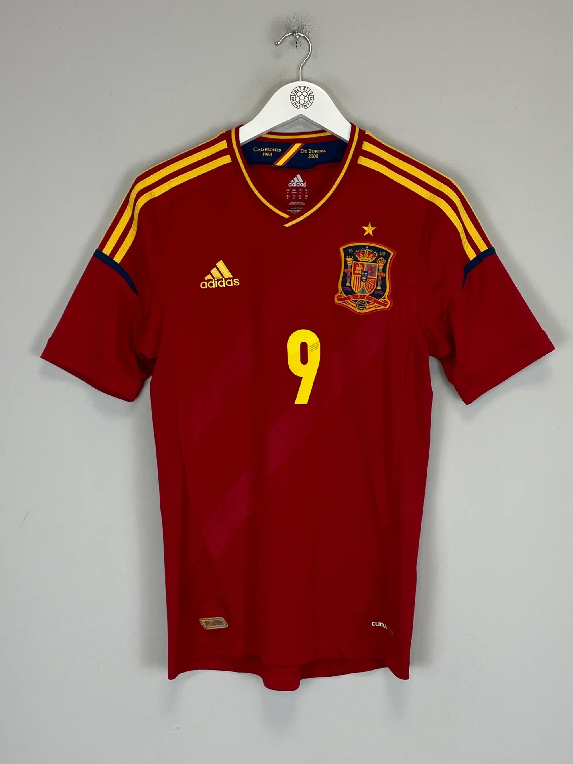 2011/12 SPAIN TORRES #9 HOME SHIRT (S) ADIDAS | Cult Kits