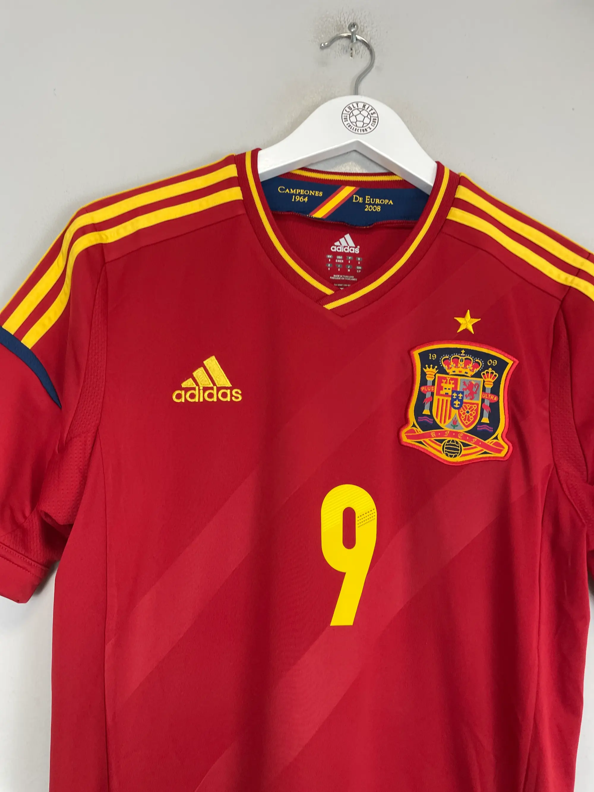 2011/12 SPAIN TORRES #9 HOME SHIRT (S) ADIDAS | Cult Kits