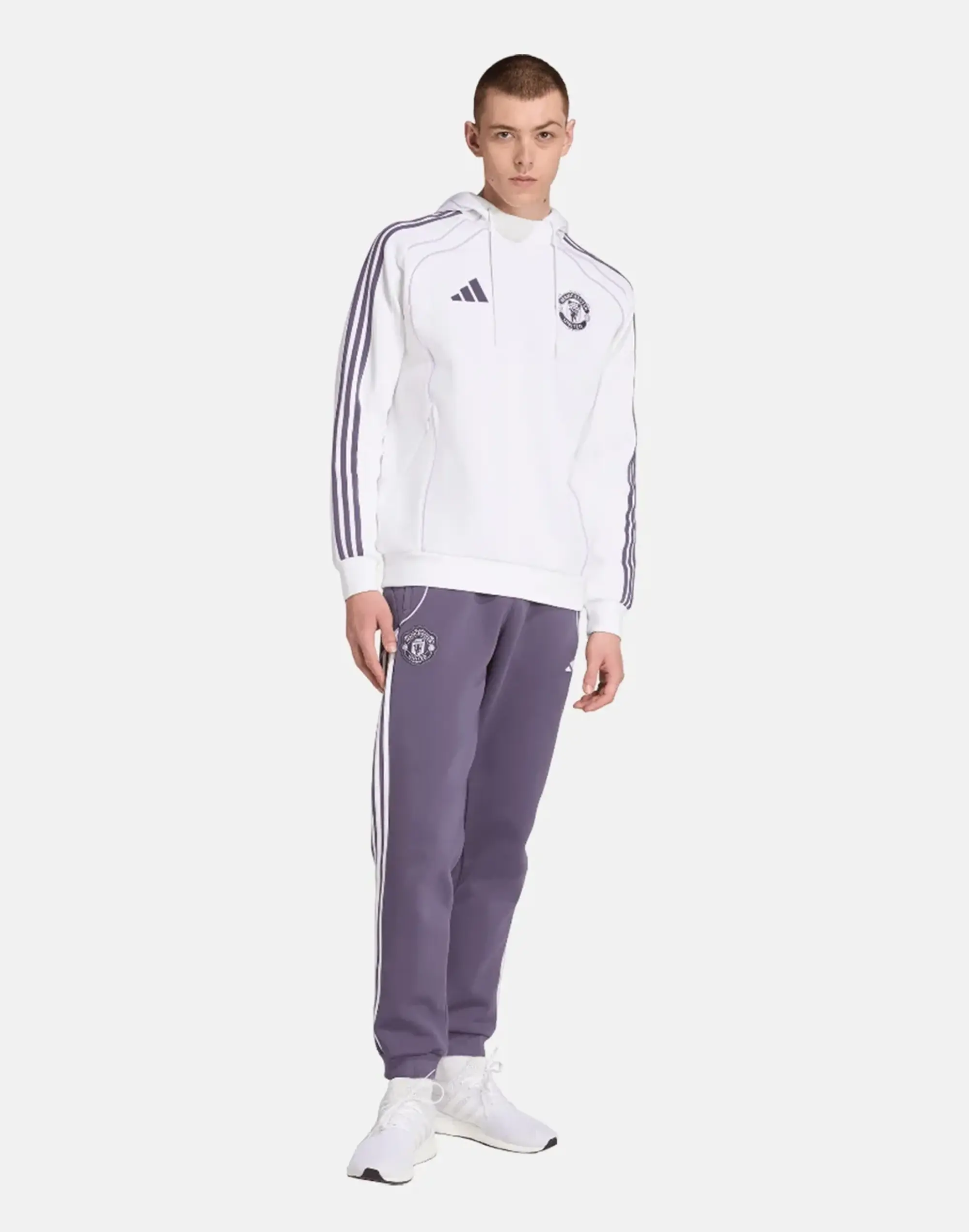 Manchester United x adidas Urban Purist Hoodie White