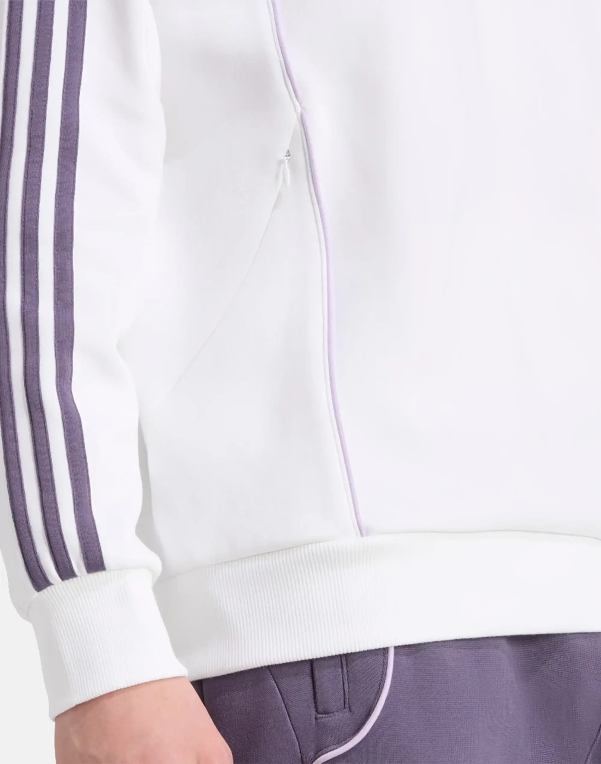 Manchester United x adidas Urban Purist Hoodie White