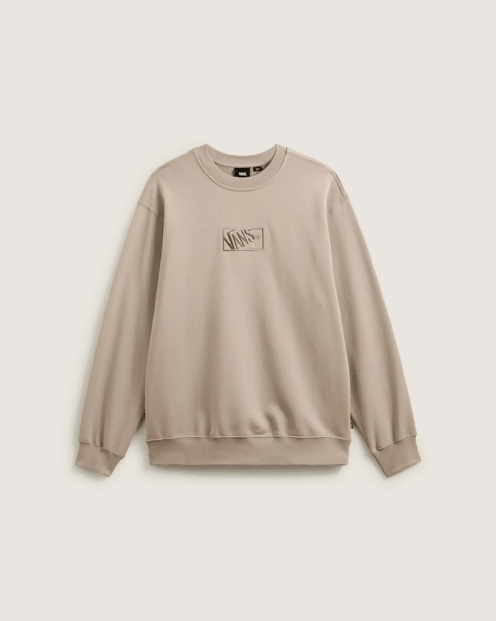 Vans - Blocked Box Crew Sweatshirt, Man, Beige