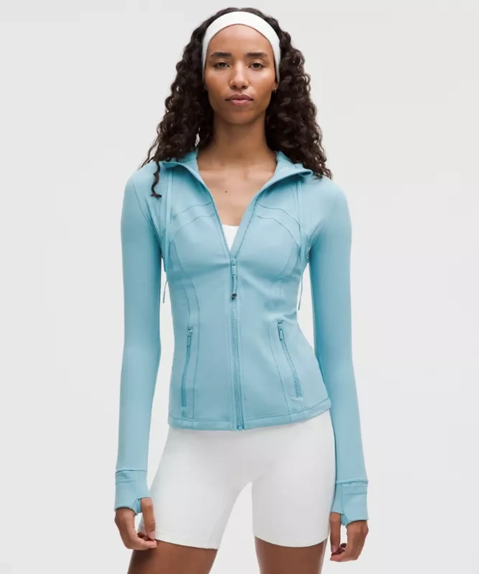 lululemon – Women's Define Hooded Jacket Nulu – Color Blue – Size 0