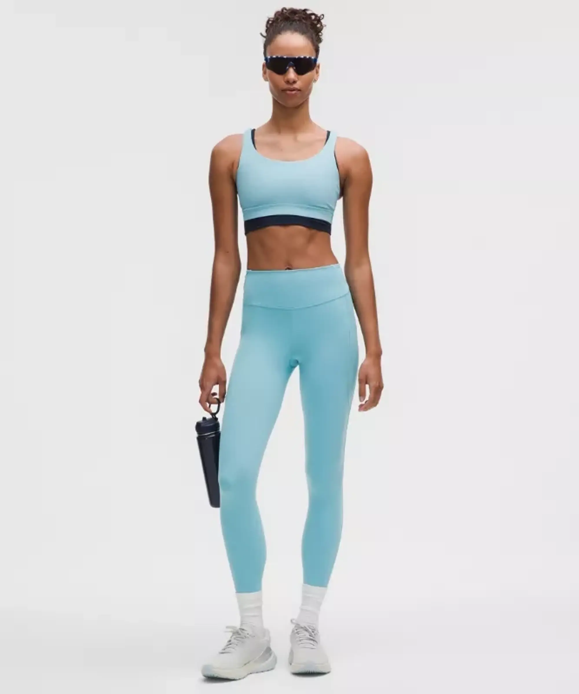 lululemon – Women's Fast and Free High-Rise Tight Leggings 5 Pocket – 25" – Color Blue – Size 0