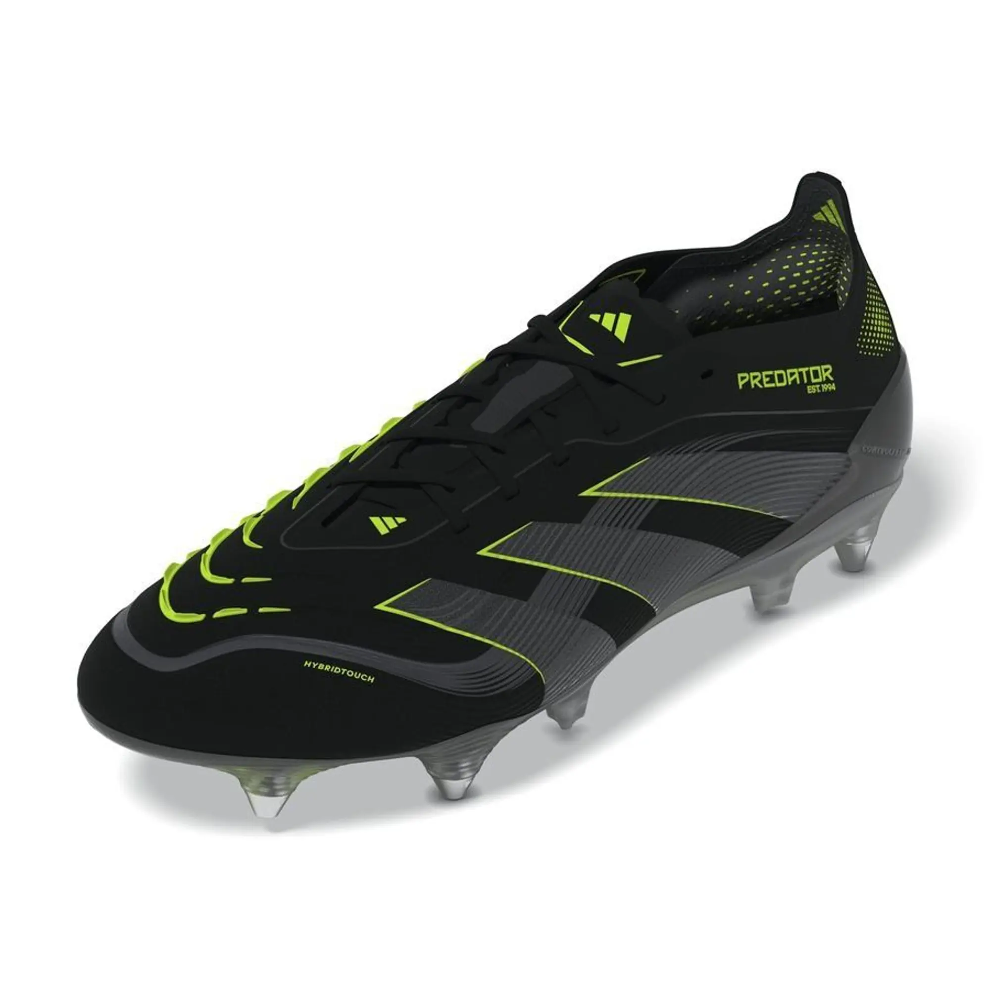 Adidas Predator Elite Sg Electric Stealth - Core Black/Carbon/Lucid Lemon - ['Black']