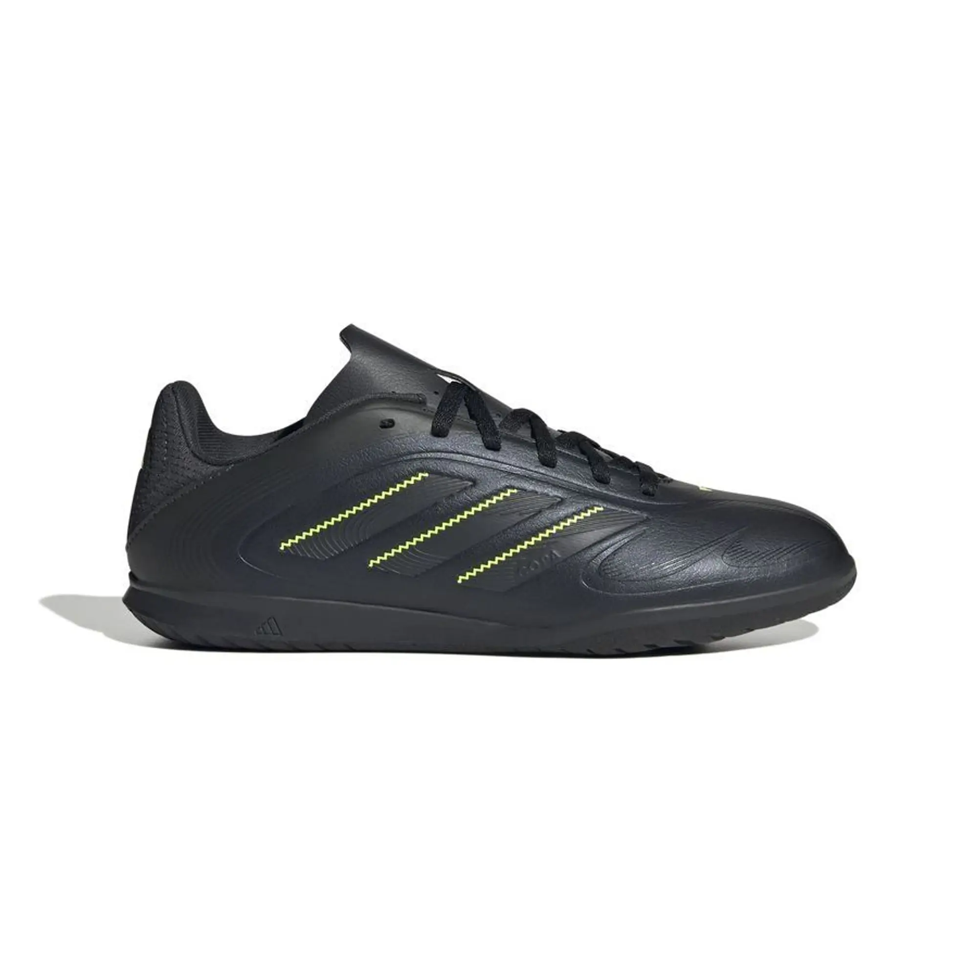 Adidas Copa Pure Club Iii In Electric Stealth - Core Black/Solid Grey/Lucid Lemon Kids - ['Black']