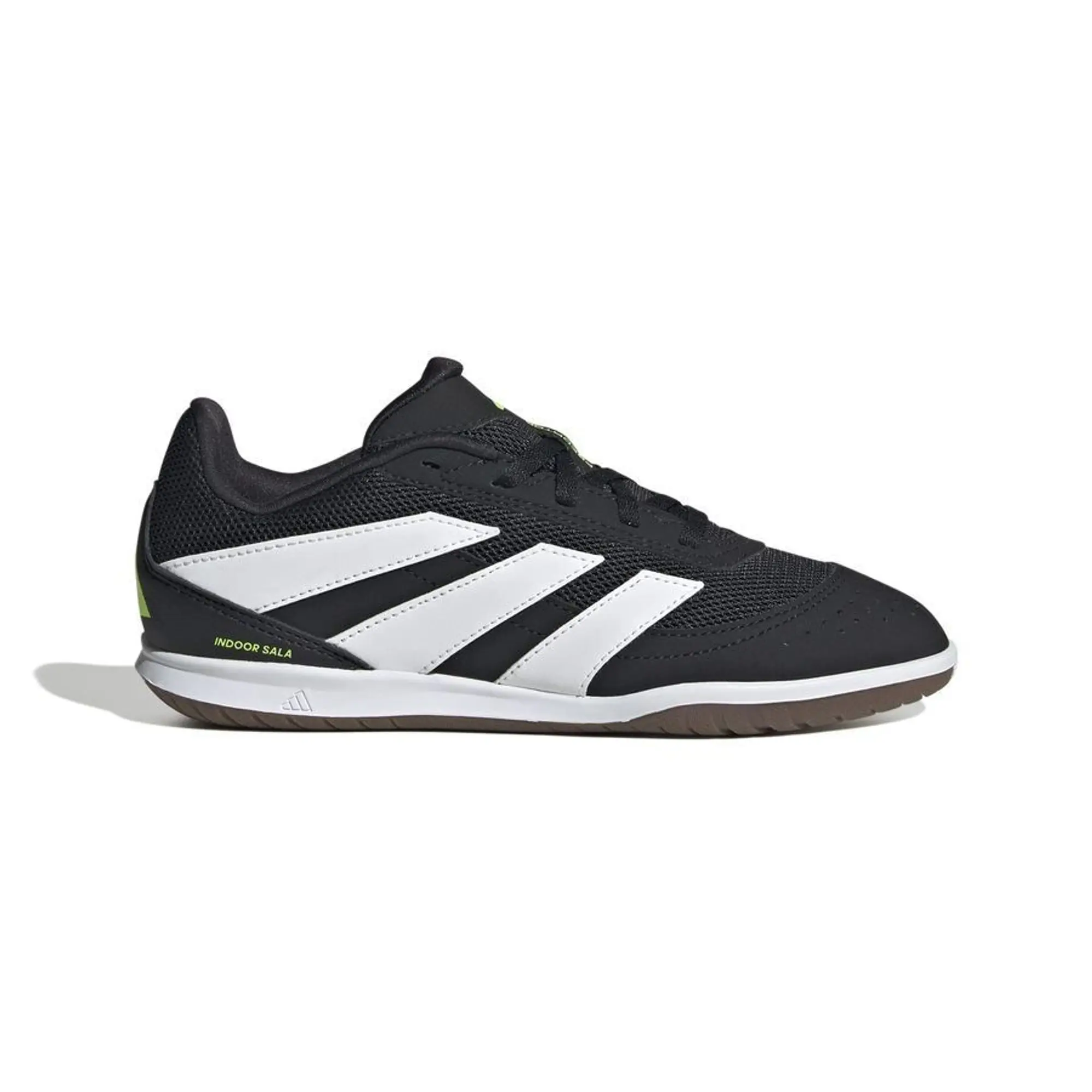 Adidas Predator Club Sala In Electric Stealth - Core Black/Footwear White/Lucid Lemon Kids - ['Black']