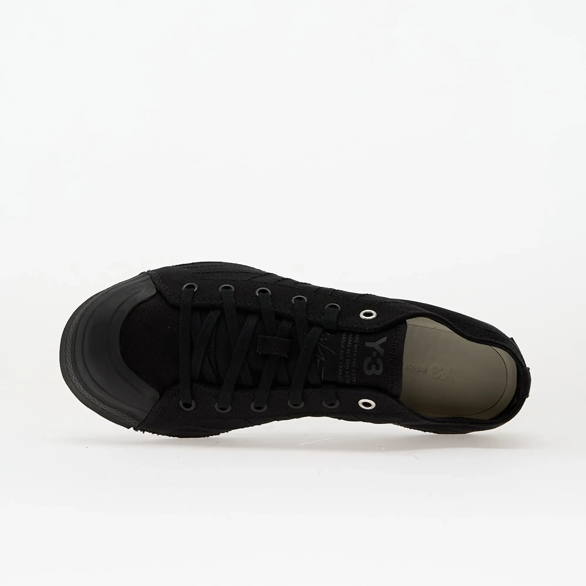 Sneakers Y-3 Nizza Lo Black/ Black/ Black Eur 42