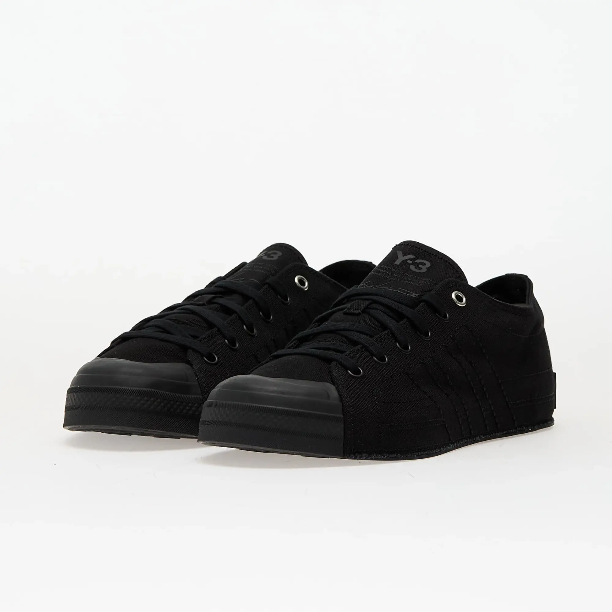 Sneakers Y-3 Nizza Lo Black/ Black/ Black Eur 42