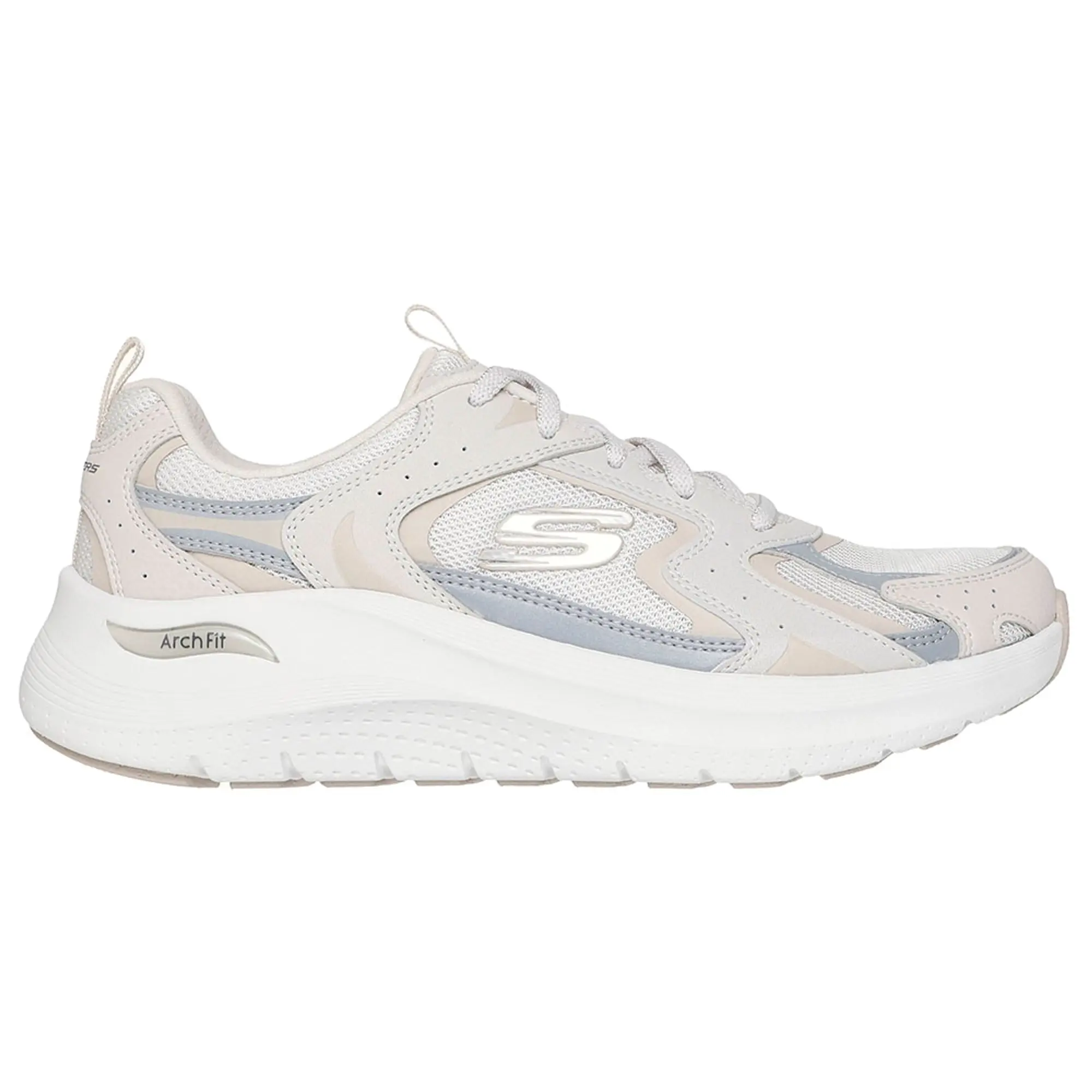 Skechers Women's Arch Fit 2.0 - Vintage Luxe Sneaker in Natural
