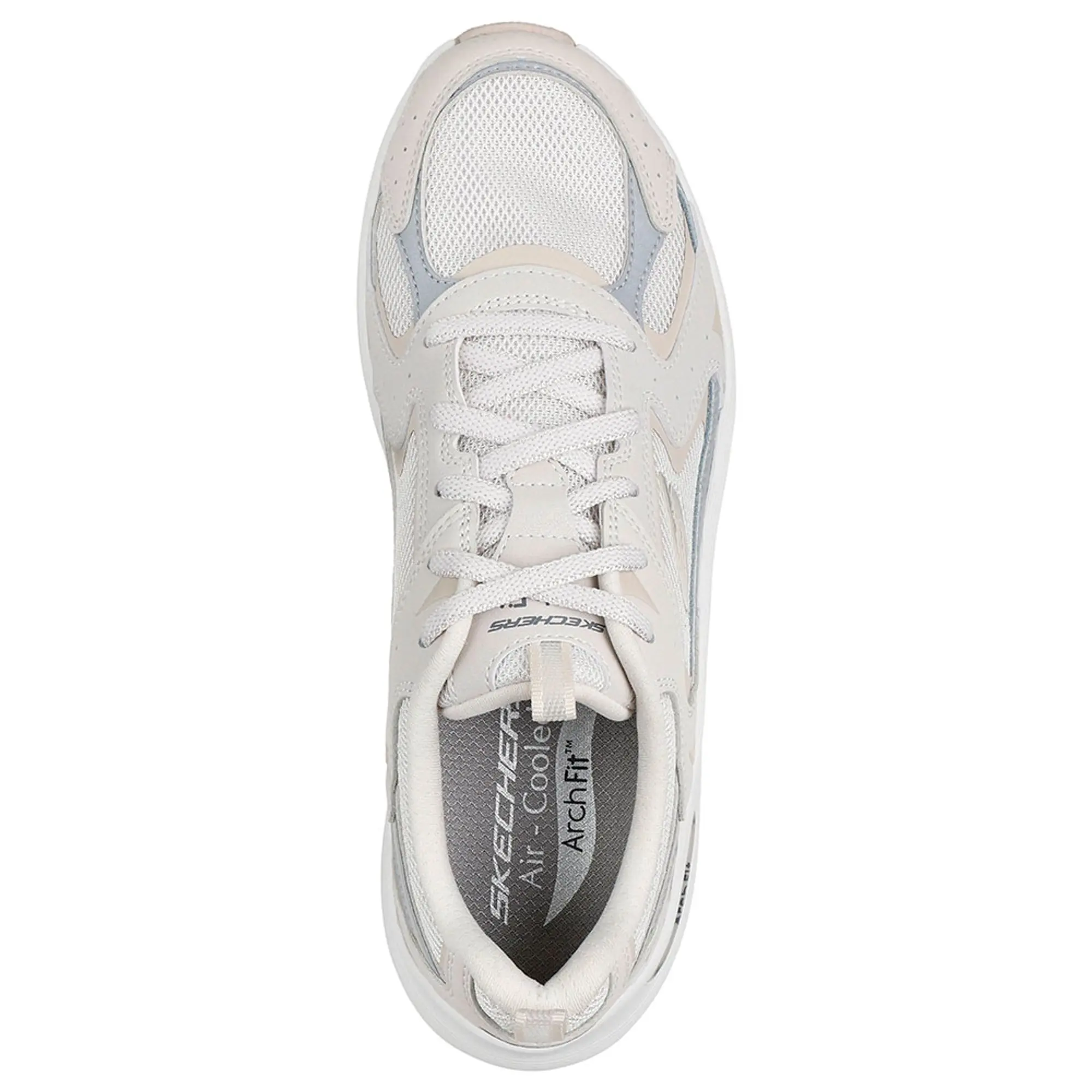 Skechers Women's Arch Fit 2.0 - Vintage Luxe Sneaker in Natural
