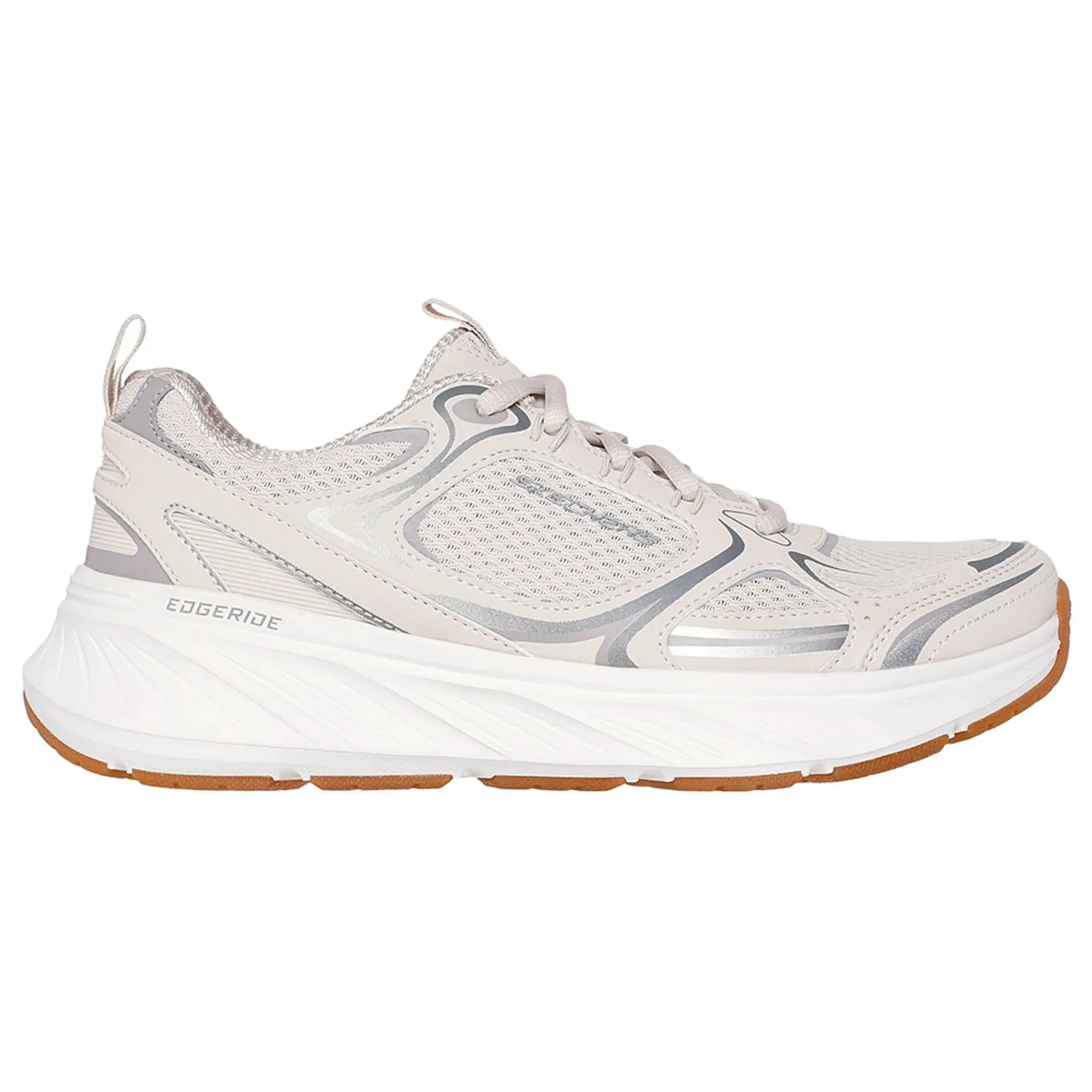 Skechers Edgeride Silver Eclipse Trainers