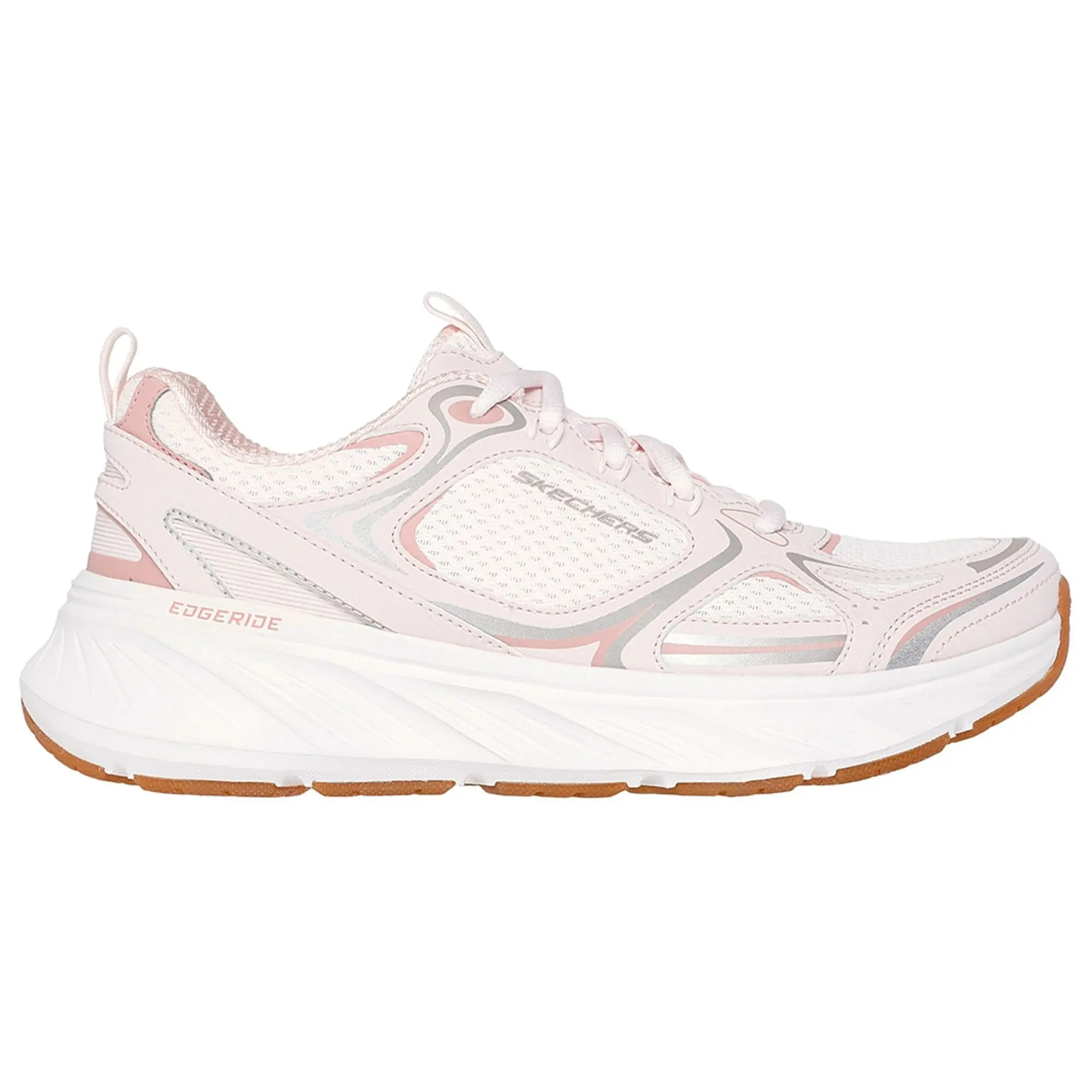 Skechers Edgeride Silver Eclipse Trainers