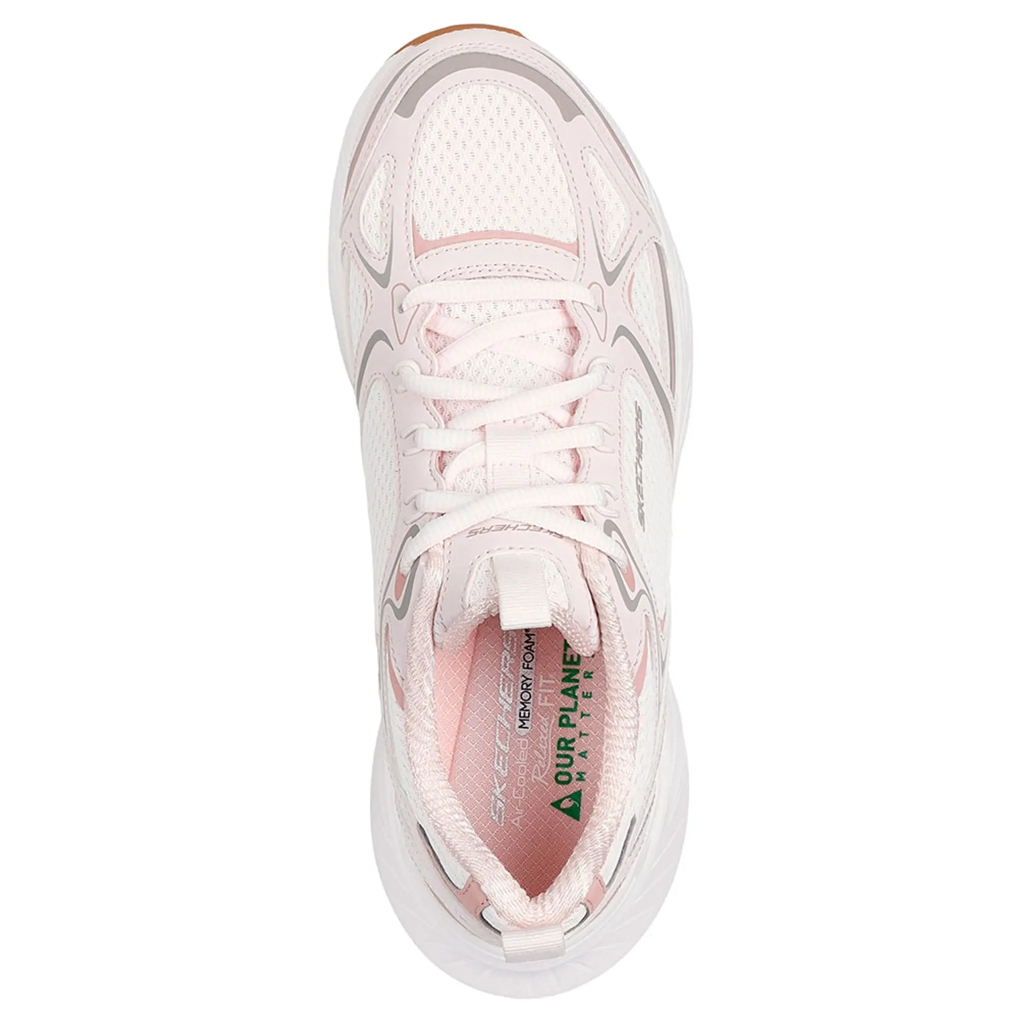 Skechers Edgeride Silver Eclipse Trainers