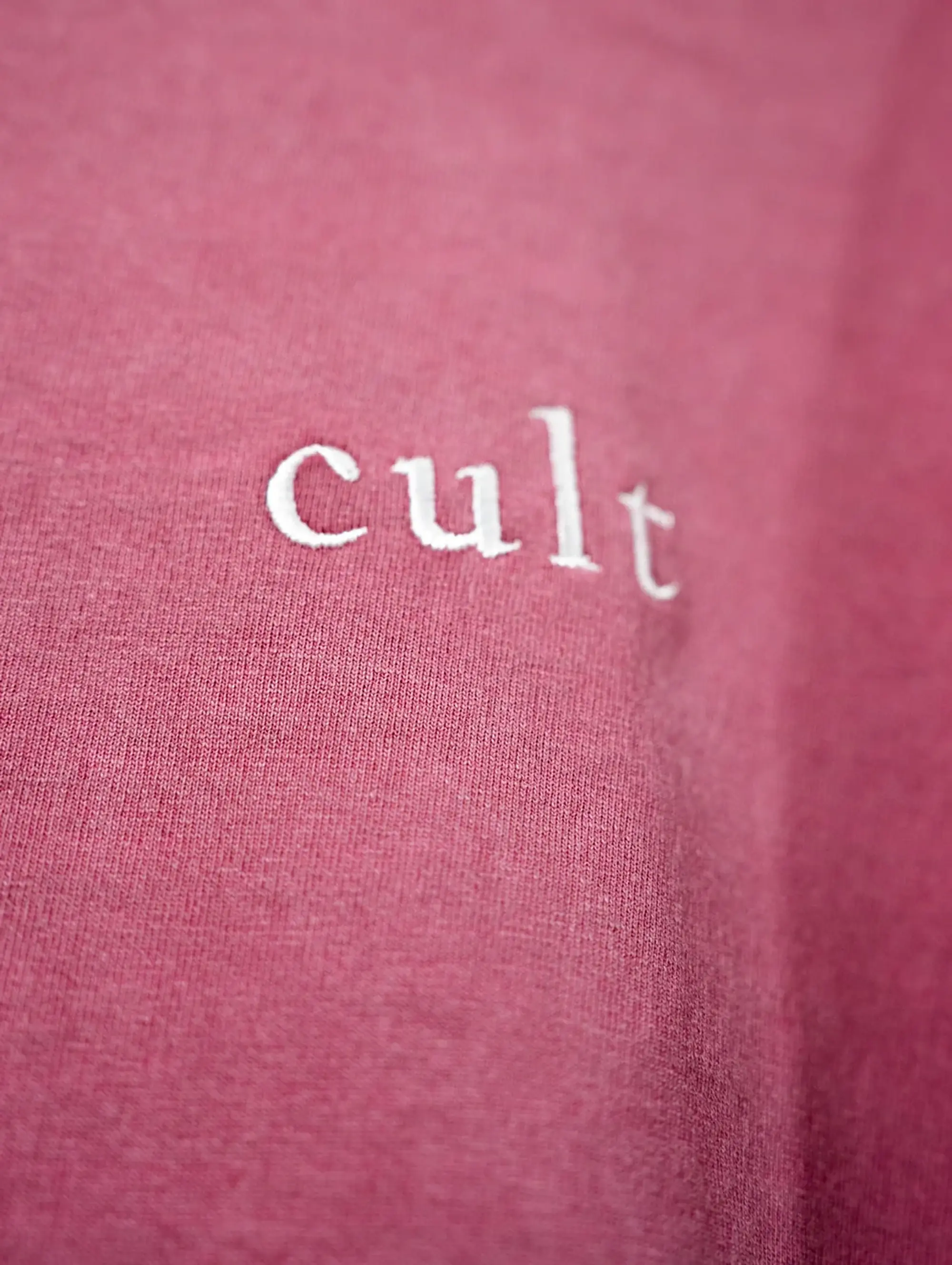 South China Embroidered Cult Tee - Red | Cult Kits, XL / South China / Red