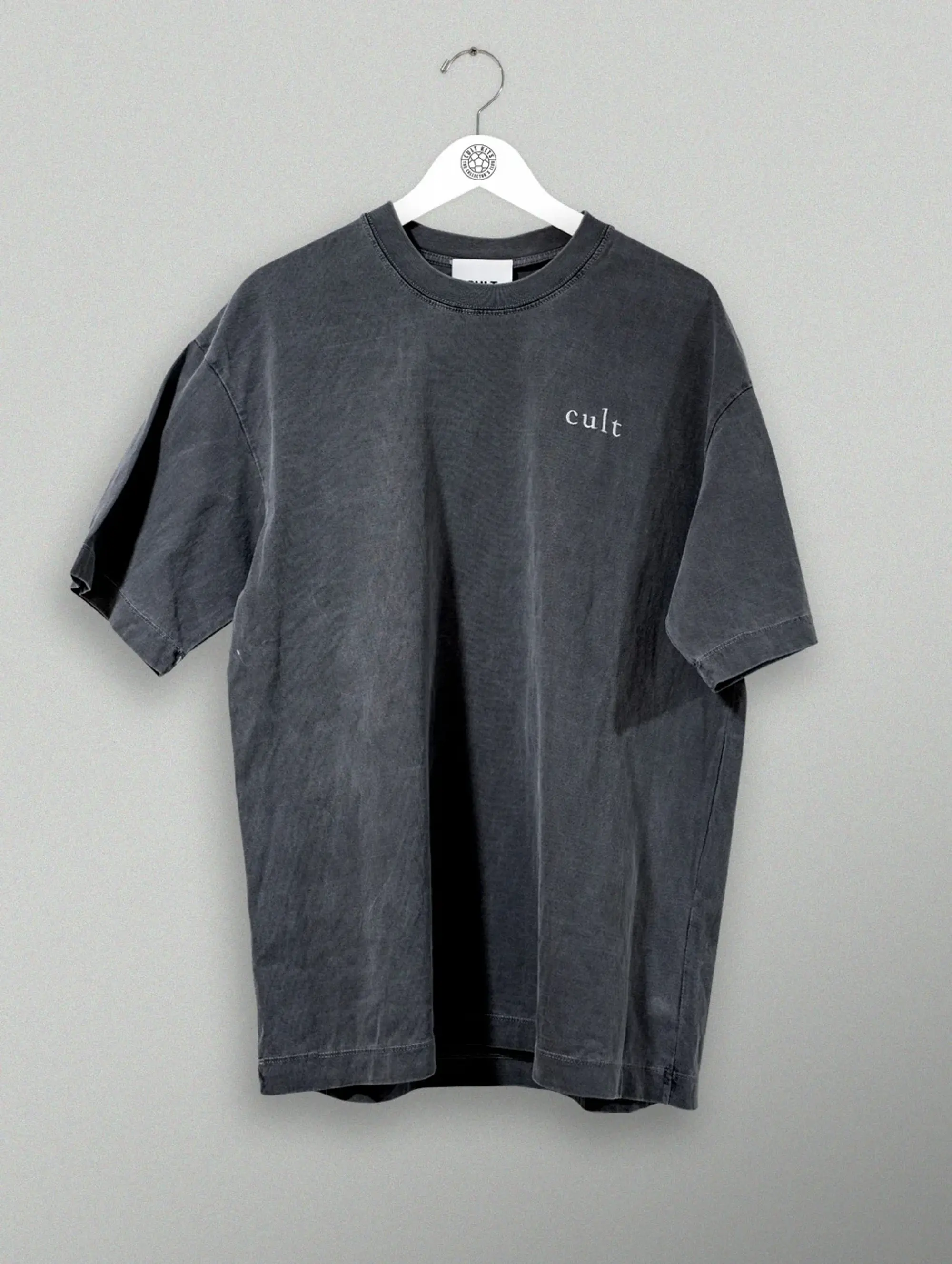 South China Embroidered Cult Tee - Charcoal | Cult Kits, XL / South China / Charcoal