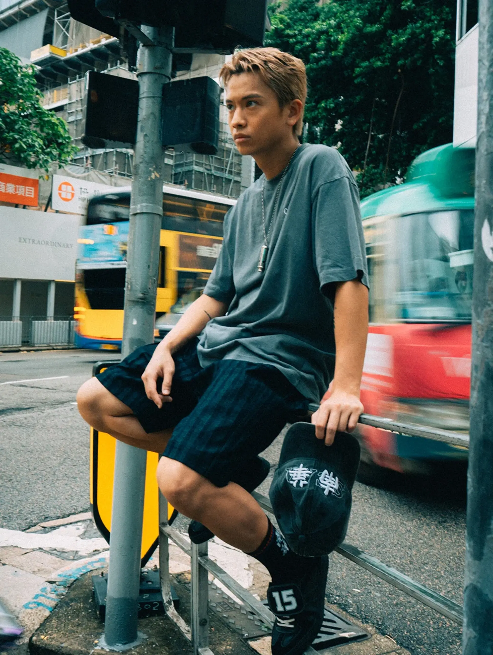 South China Embroidered Cult Tee - Charcoal | Cult Kits, XL / South China / Charcoal