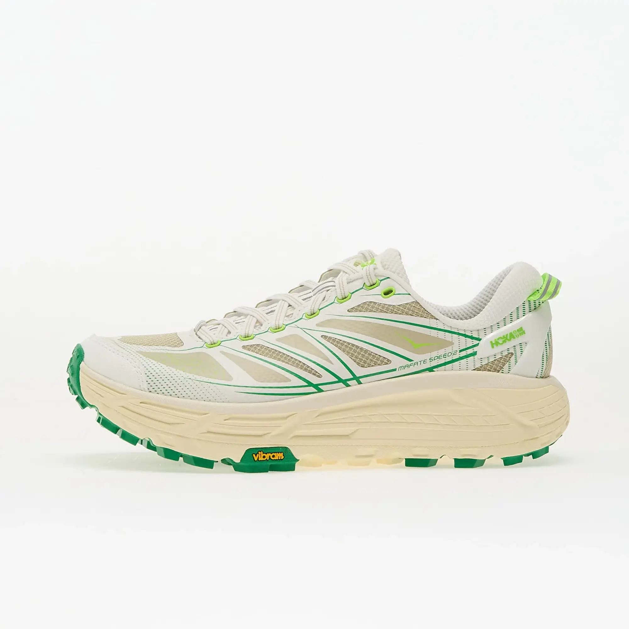Sneakers Hoka® U Mafate Speed 2 White/ Fresh Cut Grass Eur 42