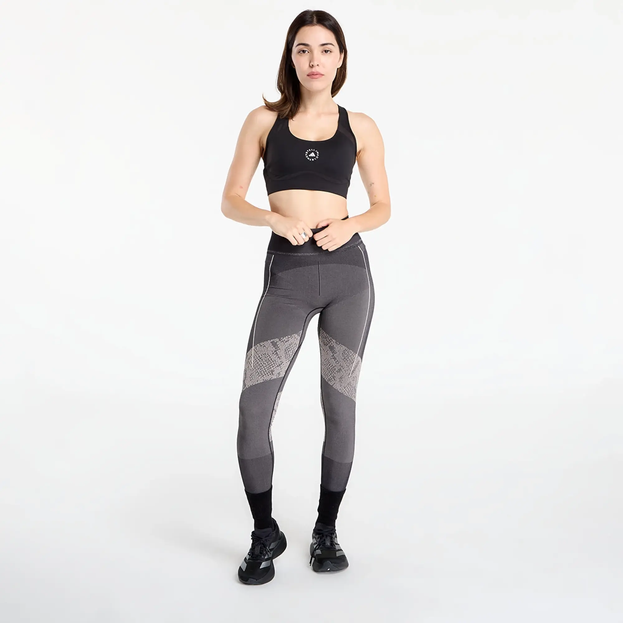 Pants Adidas By Stella Mccartney Seamless Yoga Leggings Black Xs