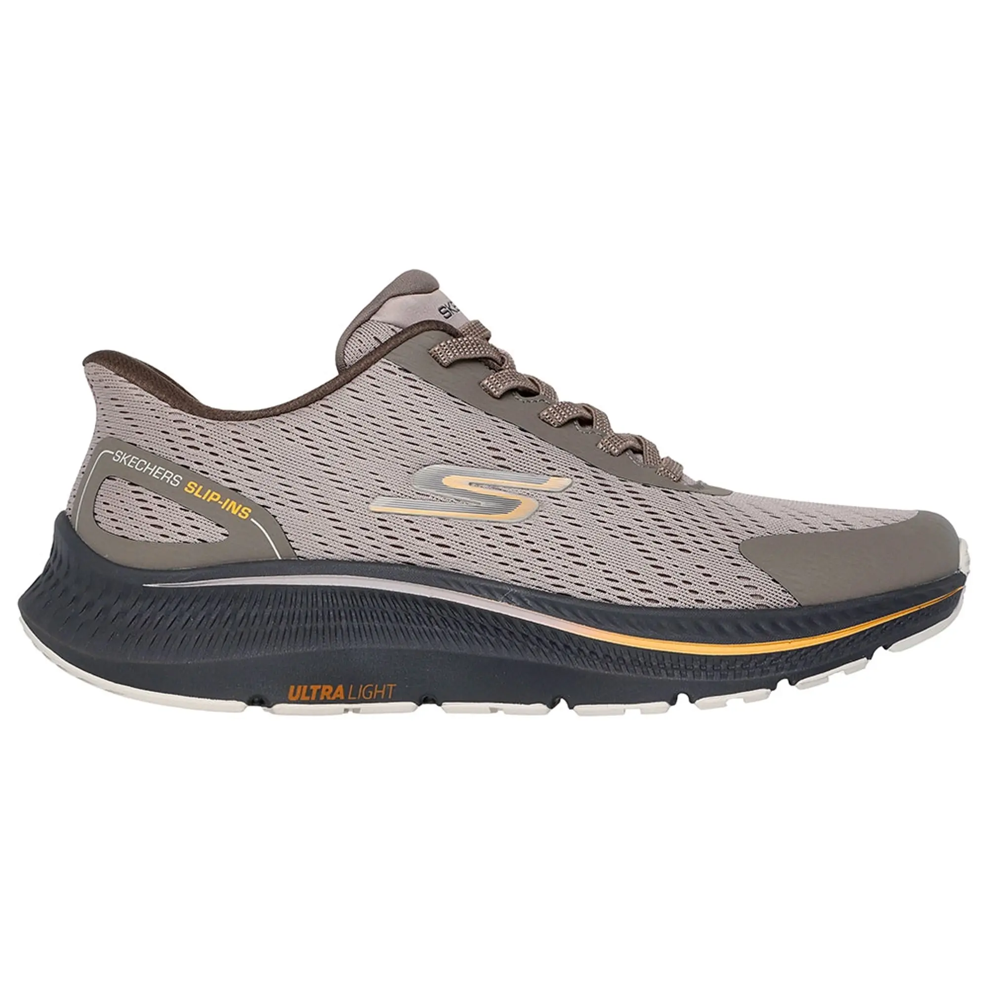 Skechers Men's Slip-ins: GO RUN Consistent 2.0 - Worldview Sneaker in Taupe