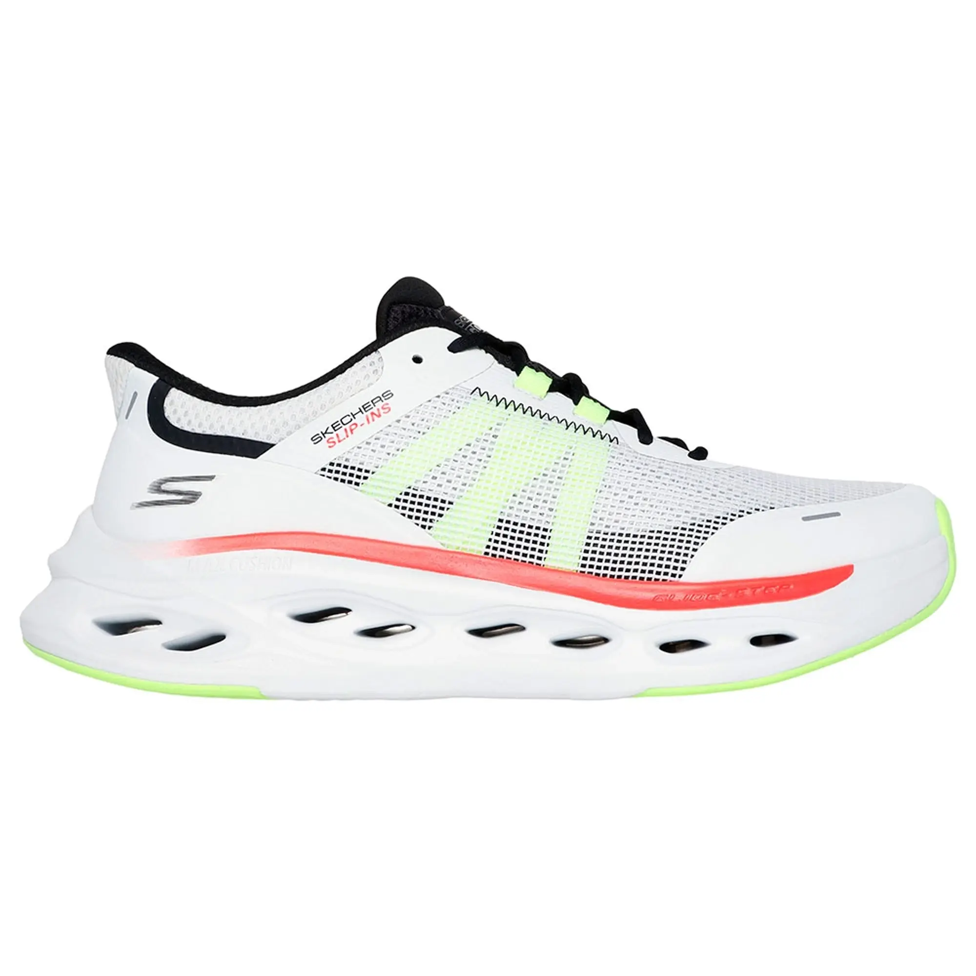 Skechers Men's Slip-ins: Max Cushioning Glide-Step - Aberdeen Sneaker in White
