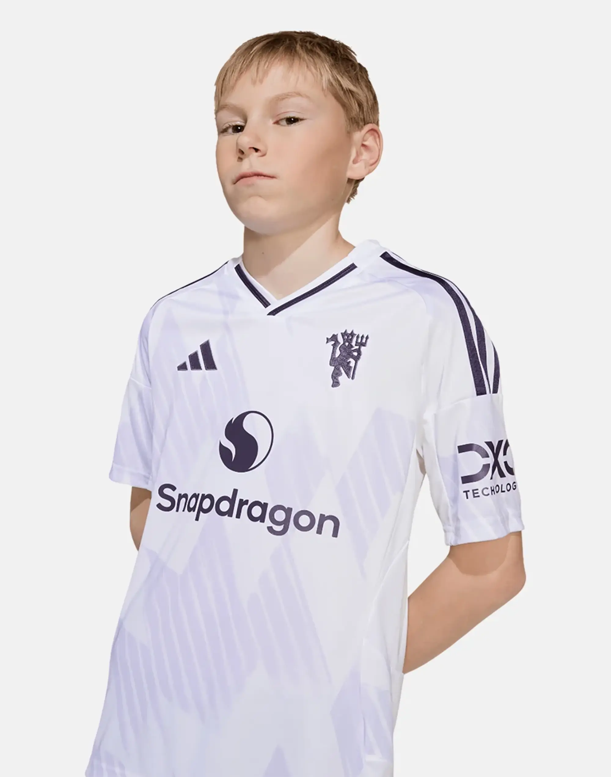 adidas Manchester United 25 26 Kids Away Shirt