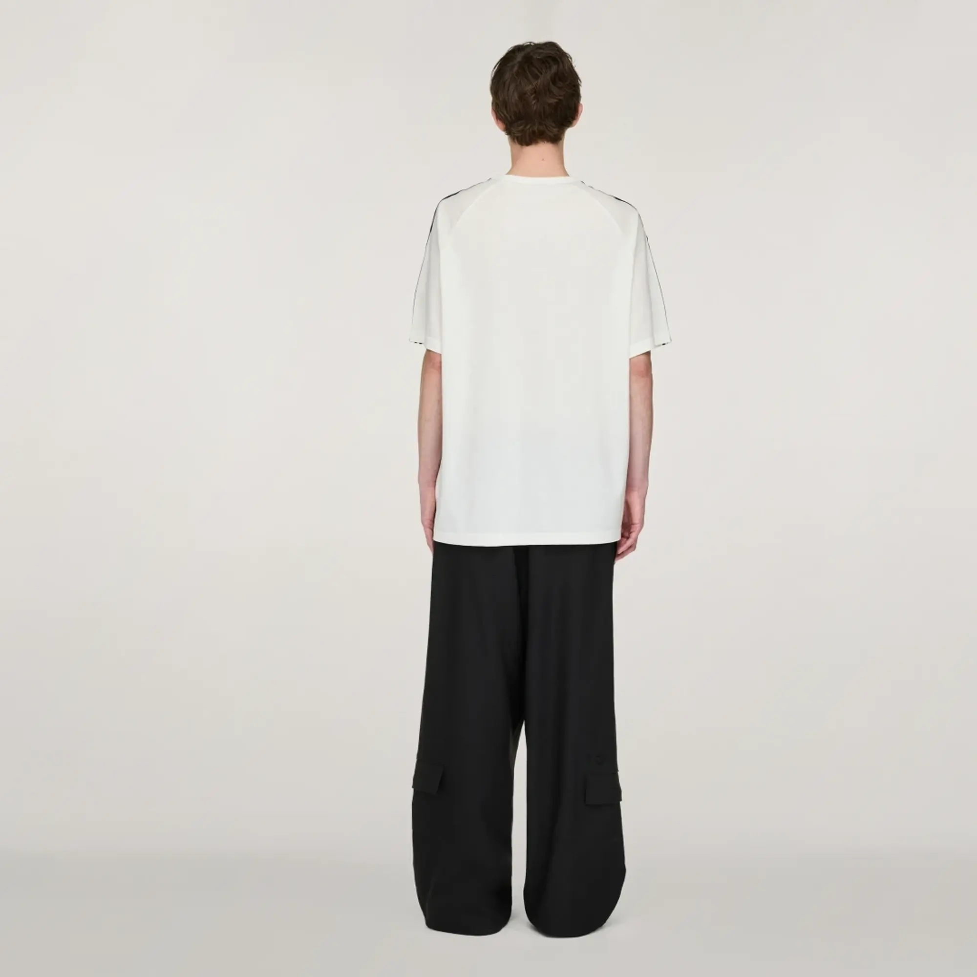 adidas Y-3 Short Sleeve T-Shirt 3-Stripes