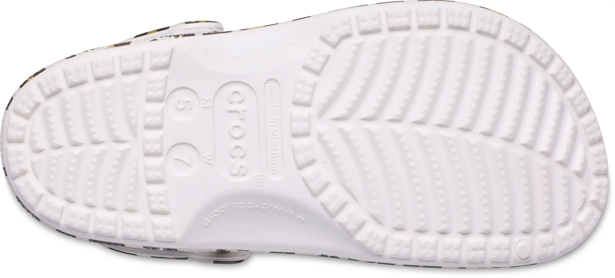 Crocs | Unisex | Classic Leopard | Clogs | Chalk | W4/M3