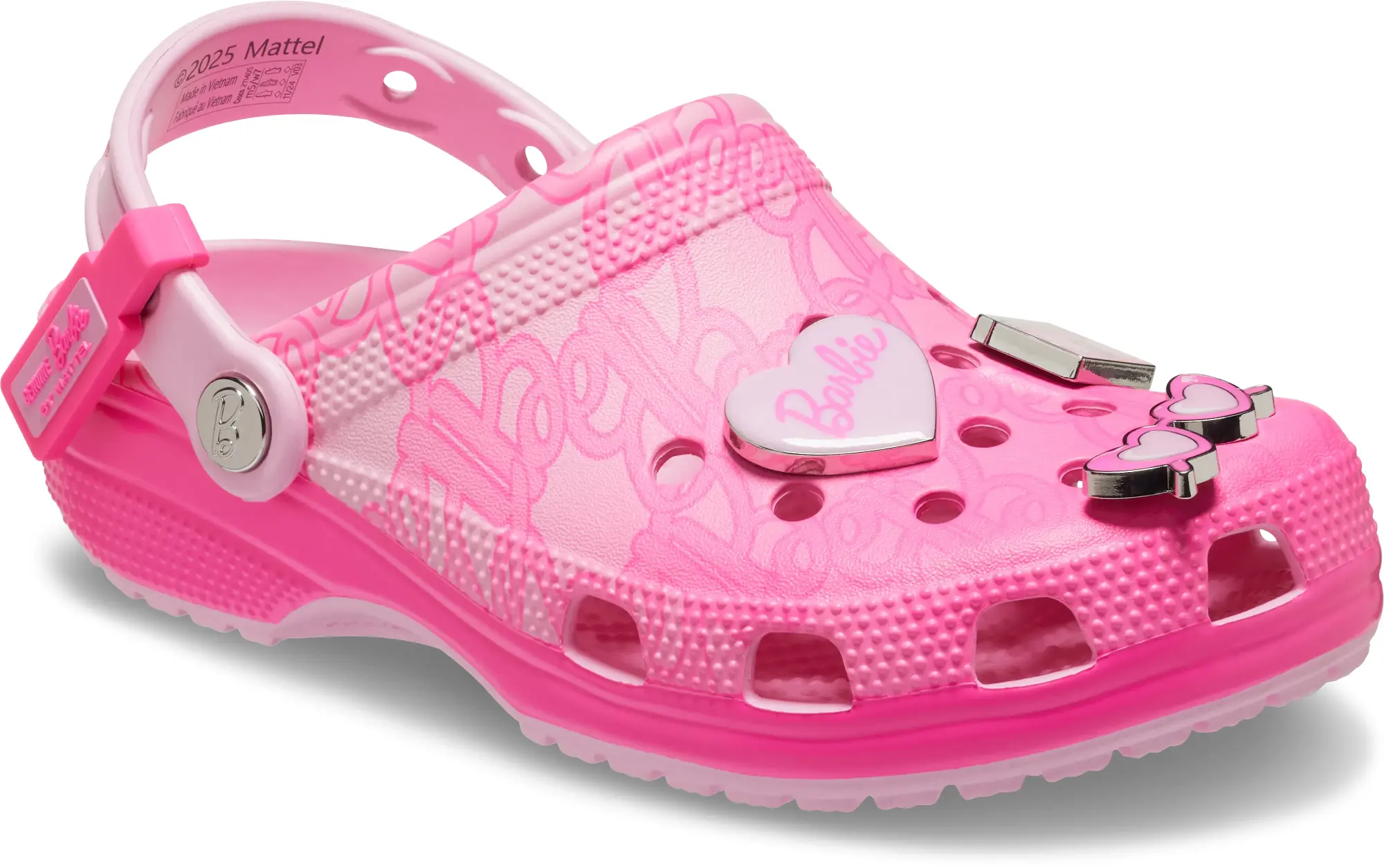 Crocs | Unisex | Mattel Pink Barbie Classic | Clogs | Multi | W4/M3