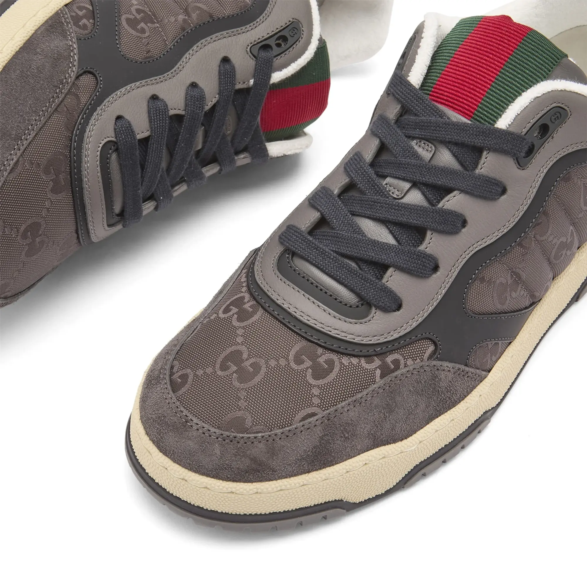 Gucci Men's Re-Web Sneaker Grey