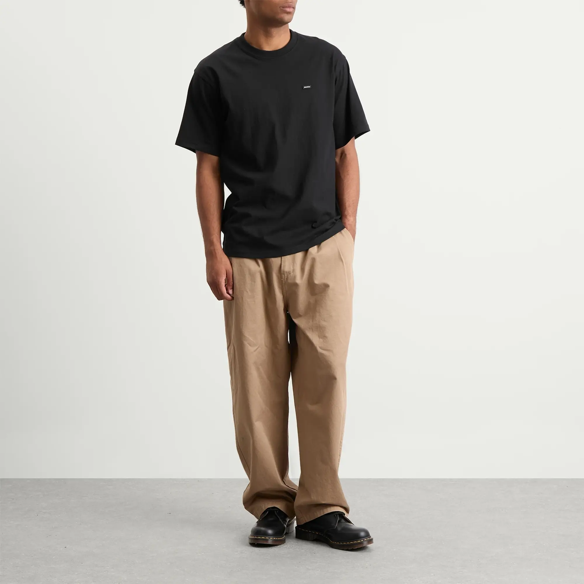 Dickies Men's Clancy Heavyweight T-Shirt Black