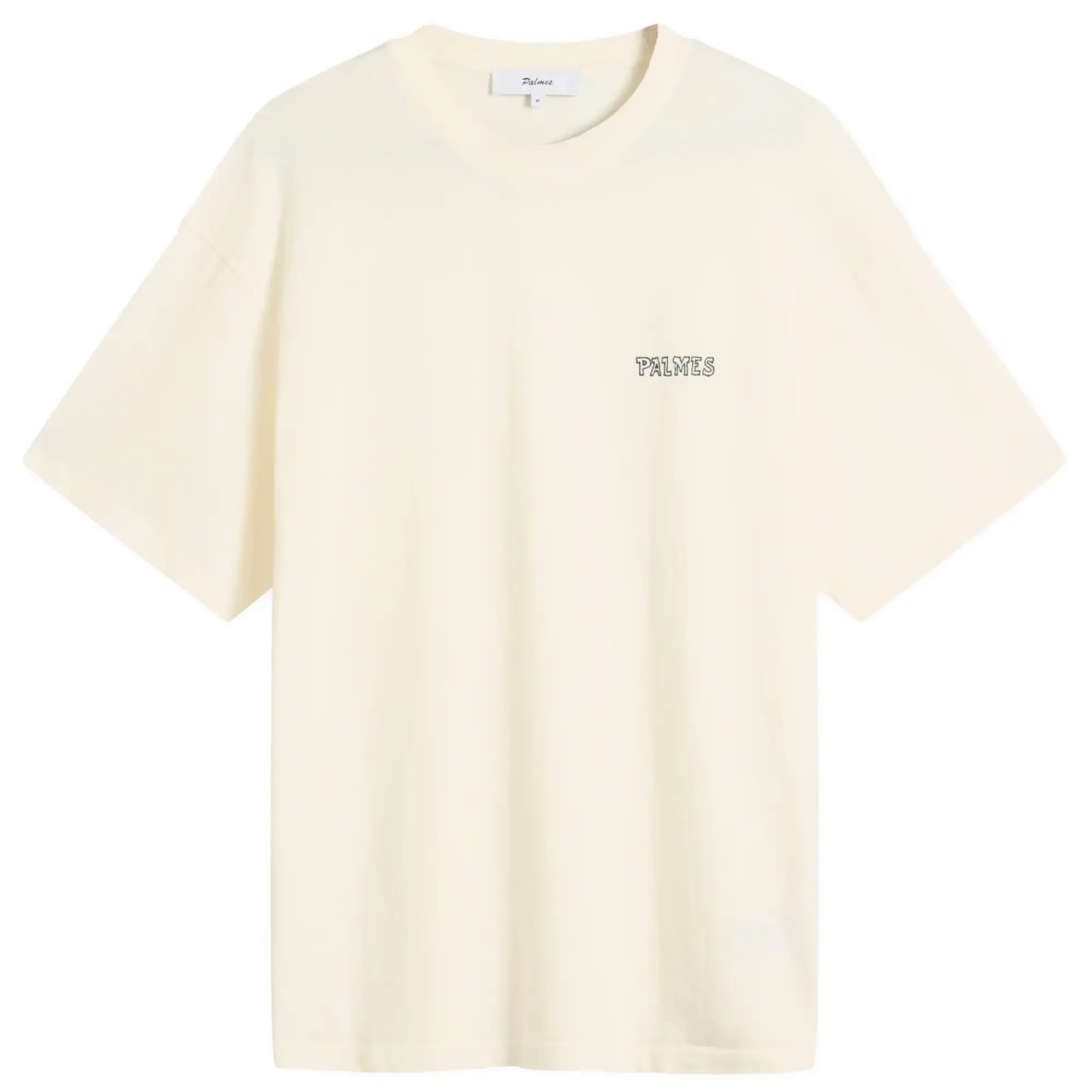 Palmes Men's Logo T-Shirt Broken White