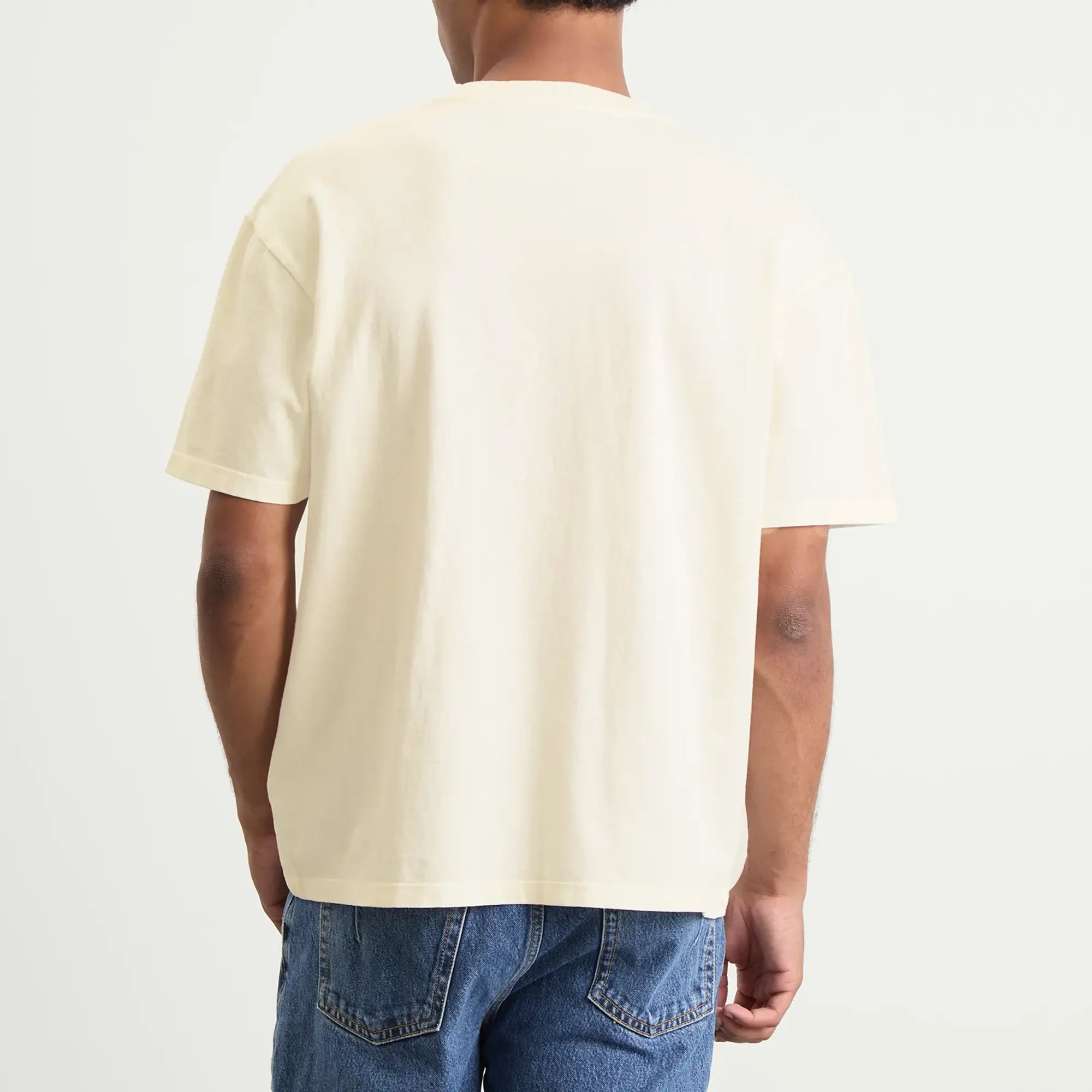 Palmes Men's Logo T-Shirt Broken White