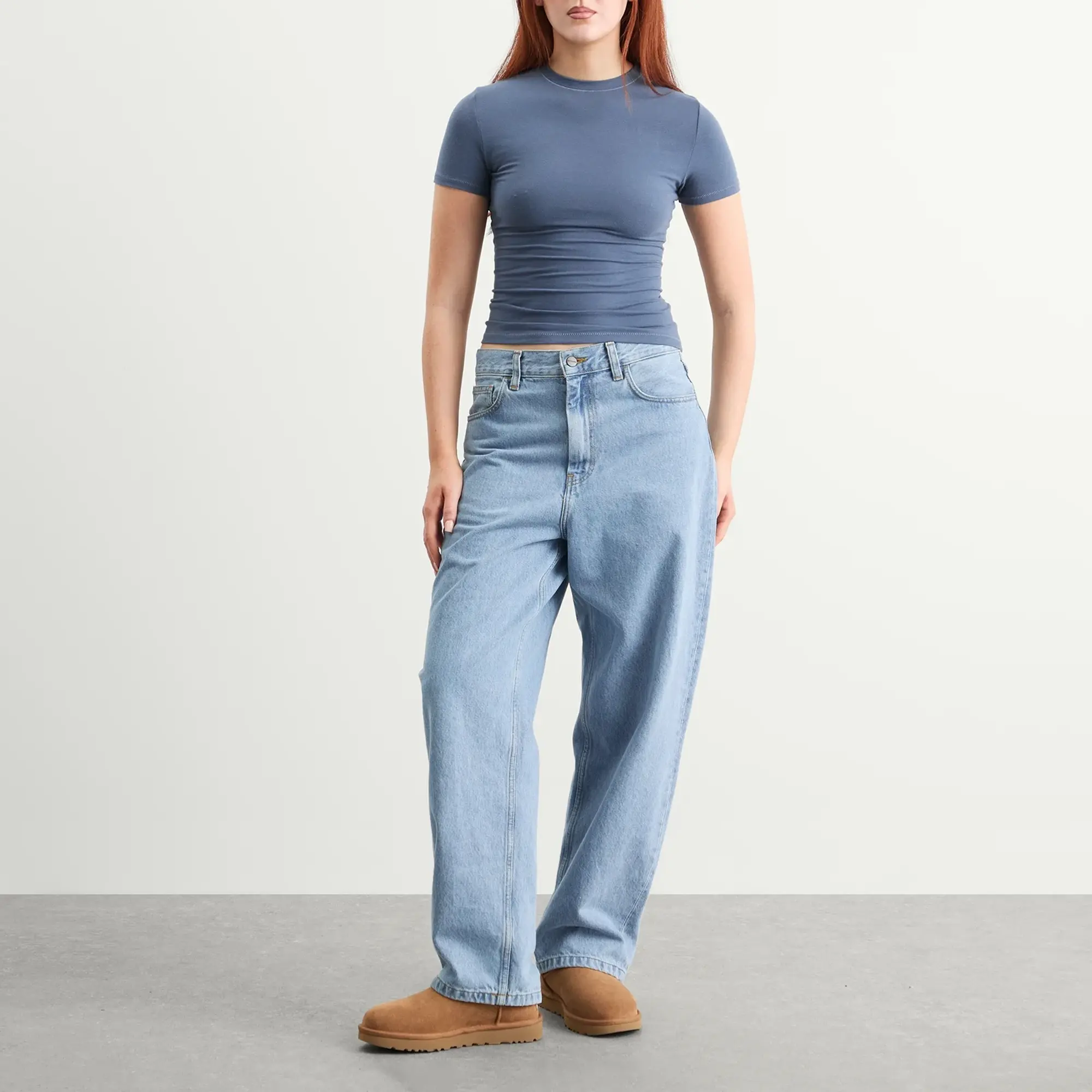 SKIMS Women's Cotton Jersey T-Shirt Harbor