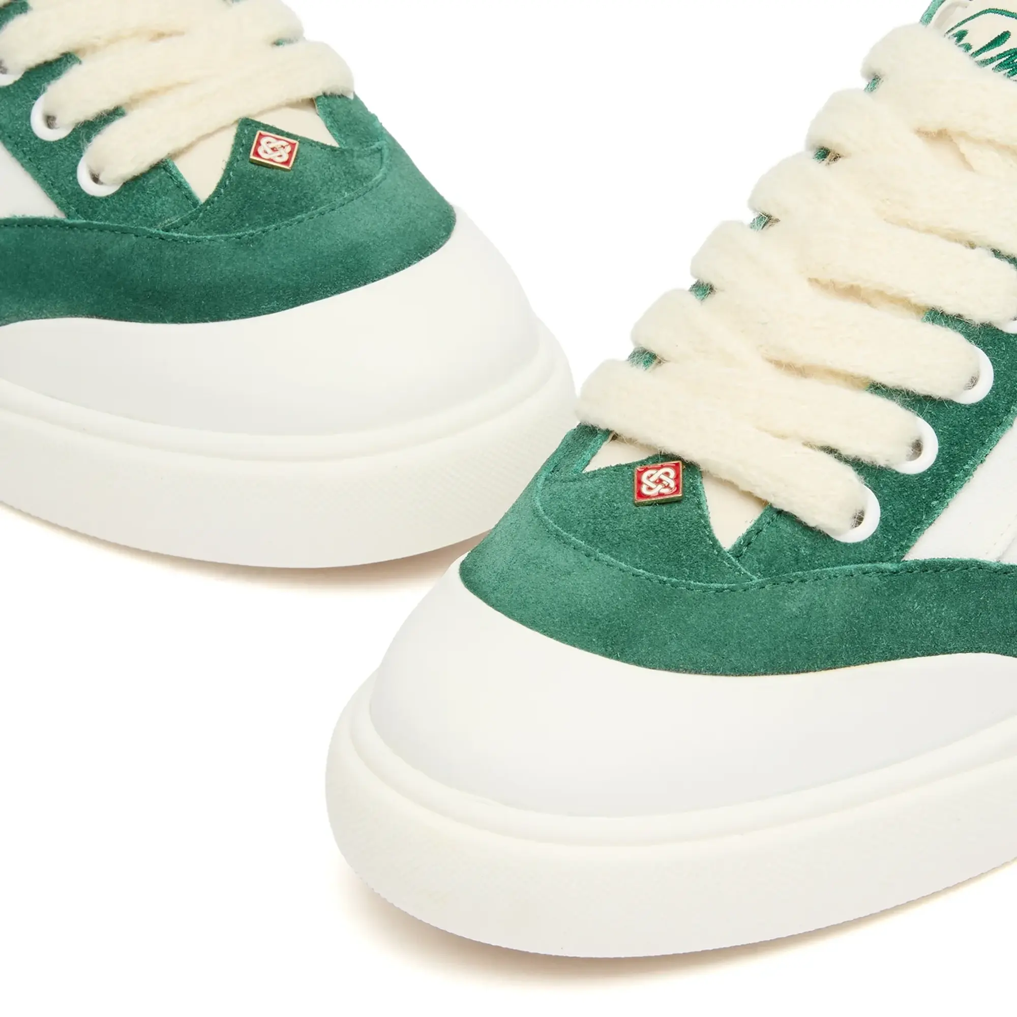 Casablanca Men's Del Mar Sneaker White Green