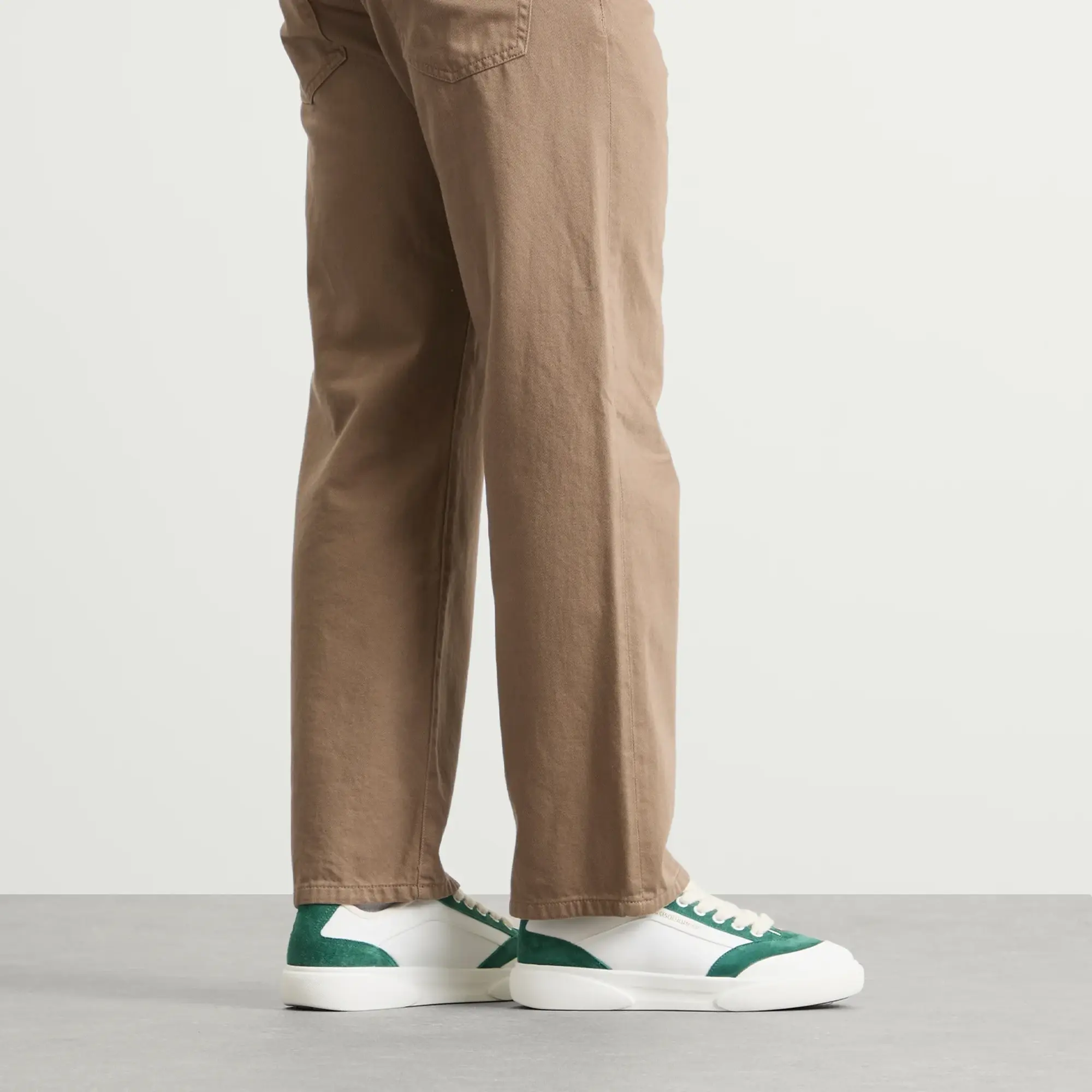 Casablanca Men's Del Mar Sneaker White Green